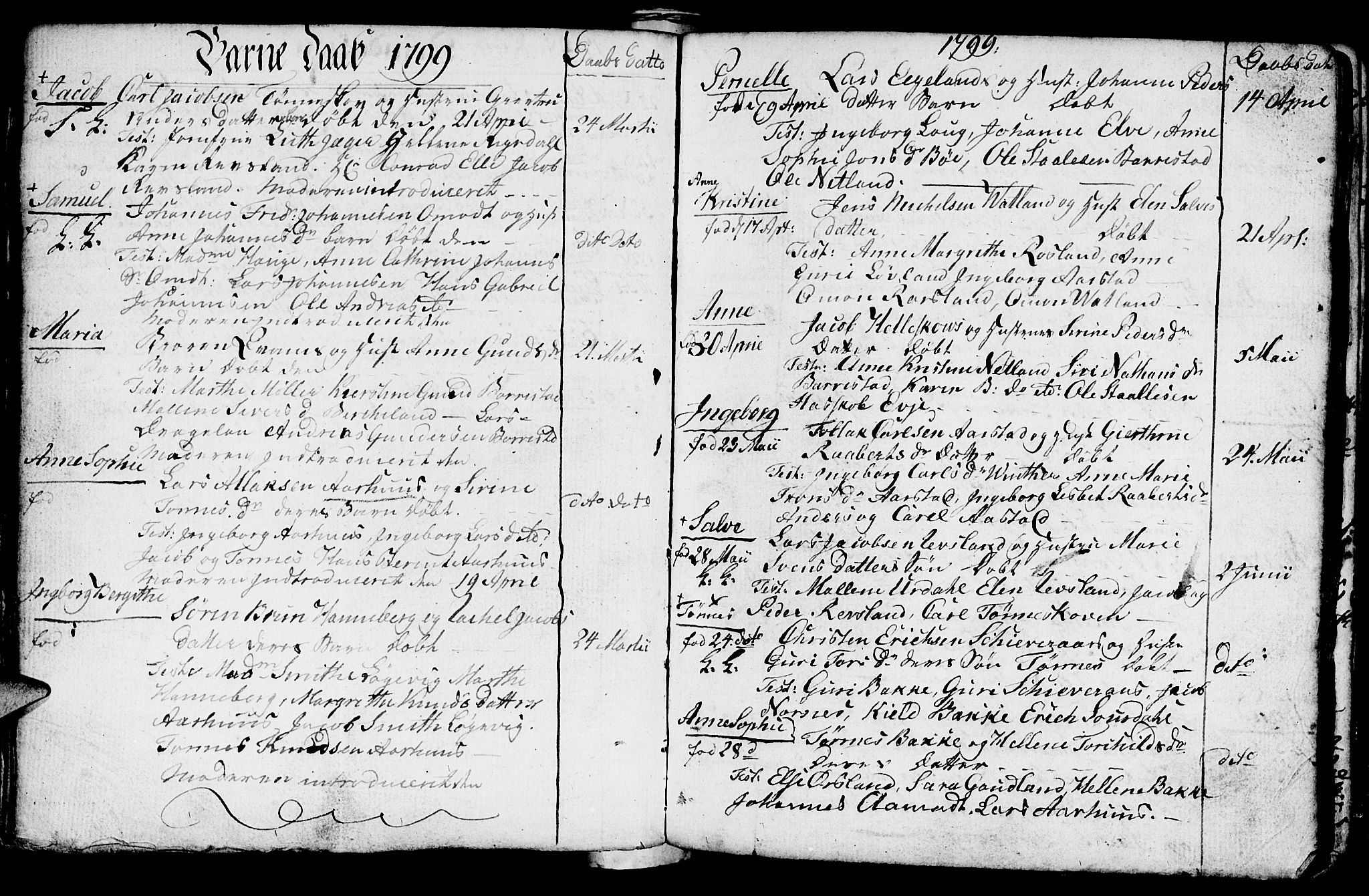 Sokndal sokneprestkontor, AV/SAST-A-101808: Parish register (official) no. A 4, 1762-1811