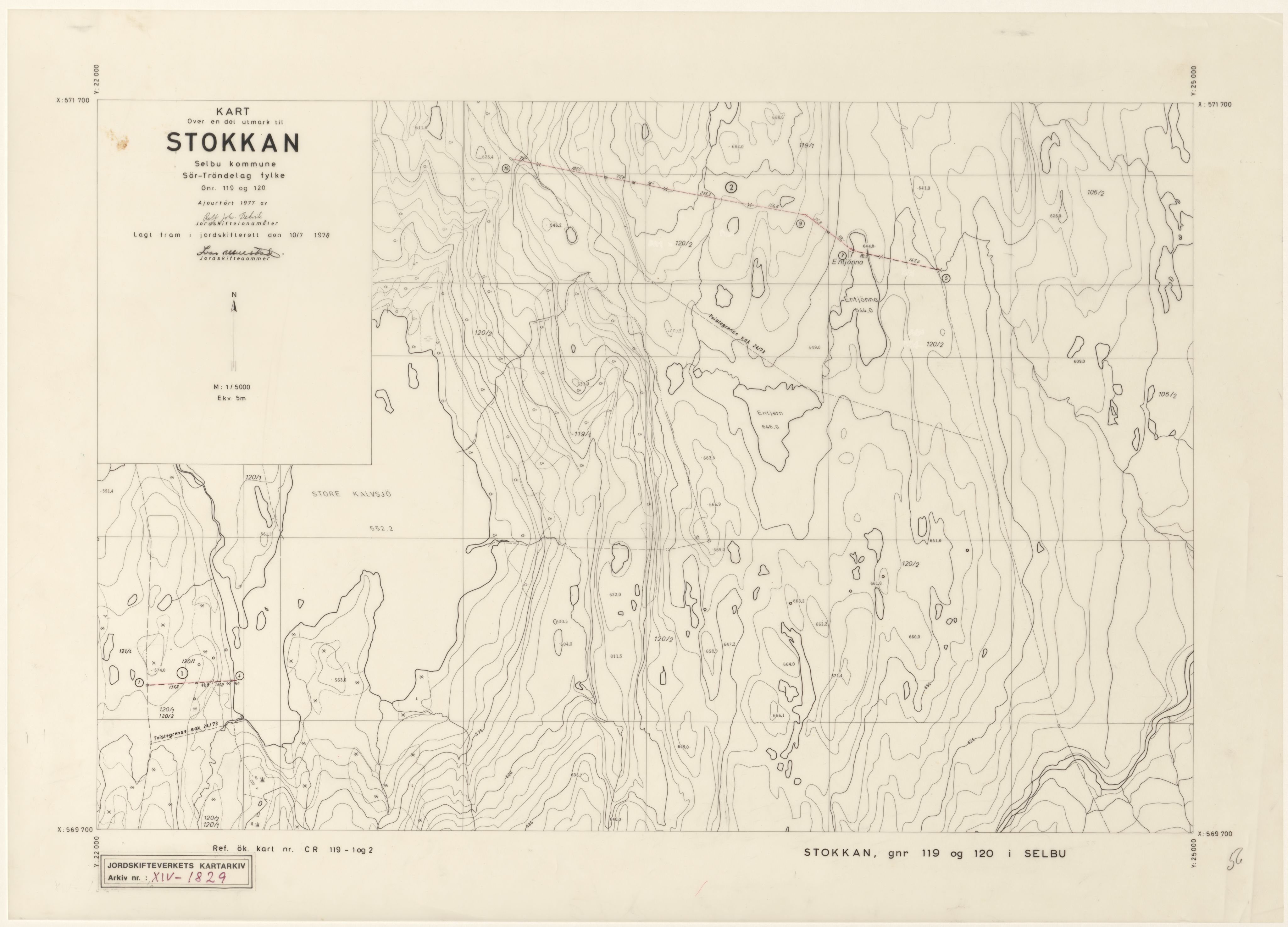 Jordskifteverkets kartarkiv, RA/S-3929/T, 1859-1988, p. 2881
