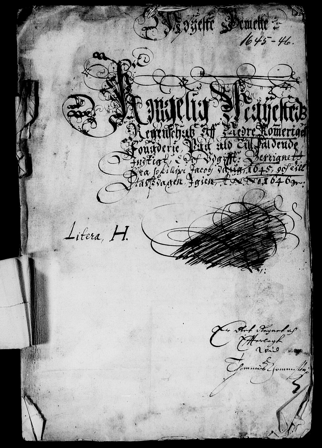 Rentekammeret inntil 1814, Reviderte regnskaper, Lensregnskaper, RA/EA-5023/R/Rb/Rba/L0183: Akershus len, 1644-1646