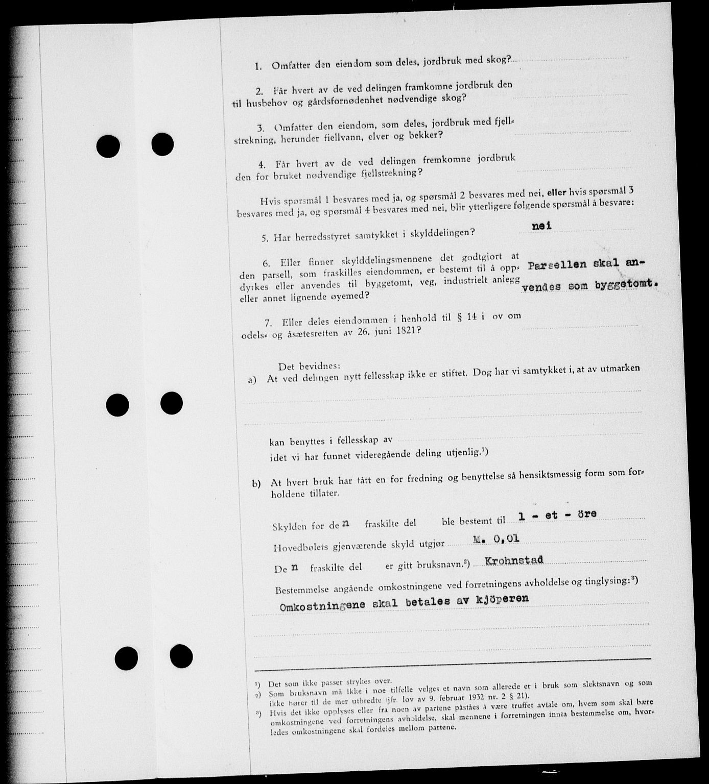 Onsøy sorenskriveri, SAO/A-10474/G/Ga/Gab/L0021: Mortgage book no. II A-21, 1947-1947, Diary no: : 2962/1947