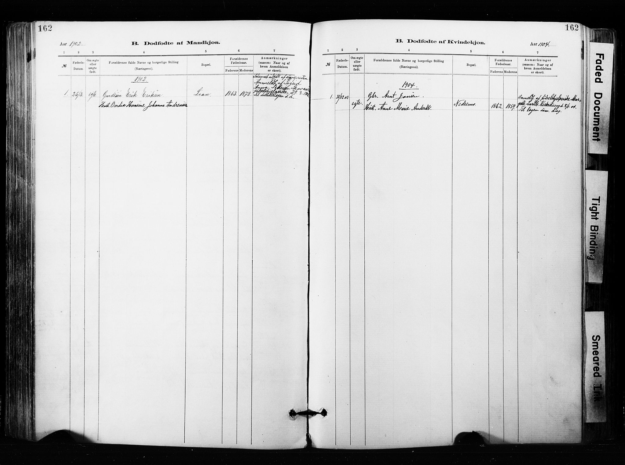 Målselv sokneprestembete, SATØ/S-1311/G/Ga/Gaa/L0007kirke: Parish register (official) no. 7, 1884-1903, p. 162