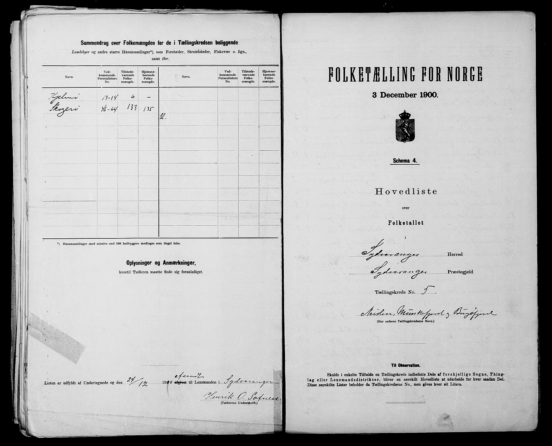 SATØ, 1900 census for Sør-Varanger, 1900, p. 14