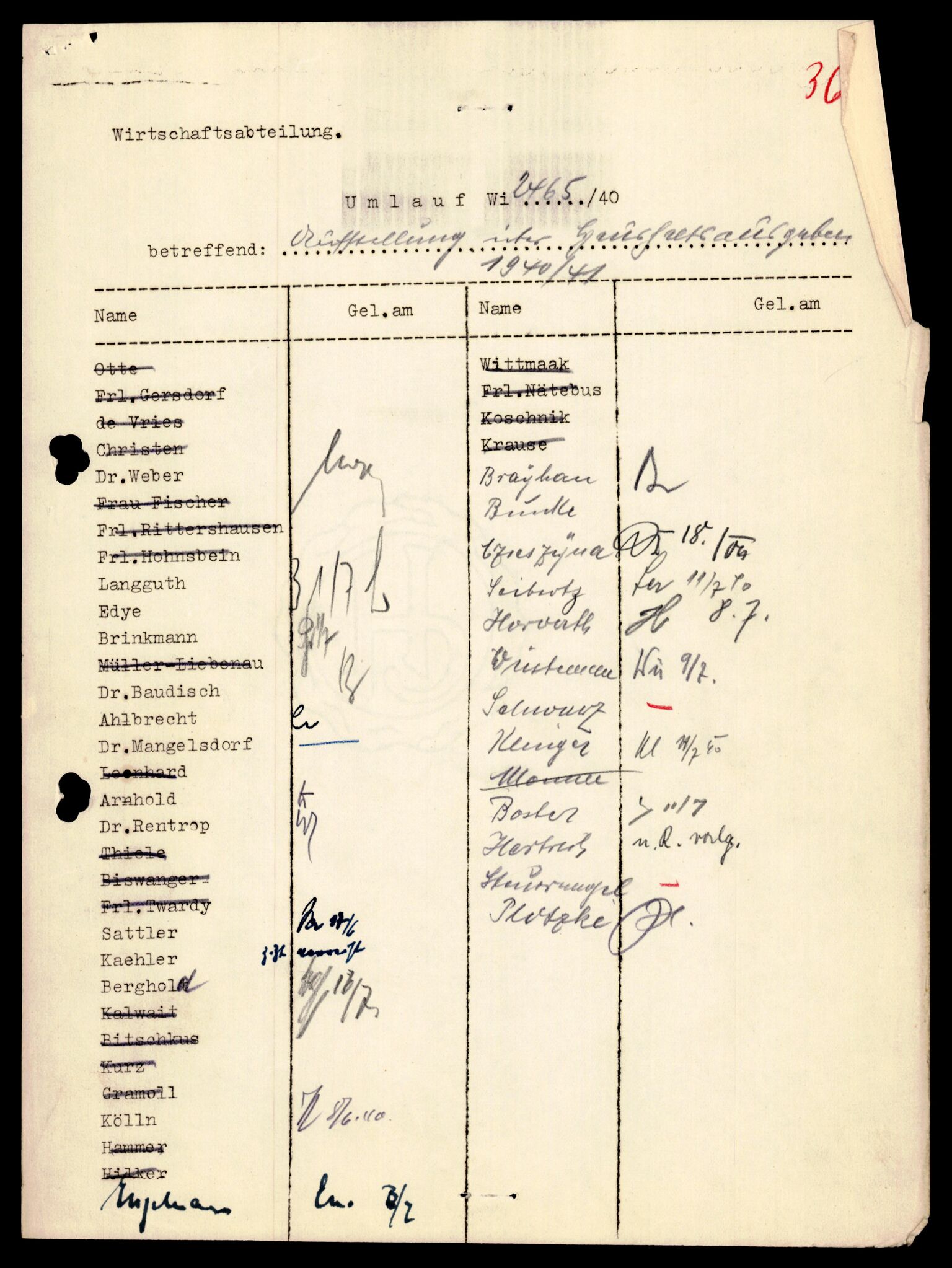 Forsvarets Overkommando. 2 kontor. Arkiv 11.4. Spredte tyske arkivsaker, AV/RA-RAFA-7031/D/Dar/Darb/L0004: Reichskommissariat - Hauptabteilung Vervaltung og Hauptabteilung Volkswirtschaft, 1940-1945, p. 490