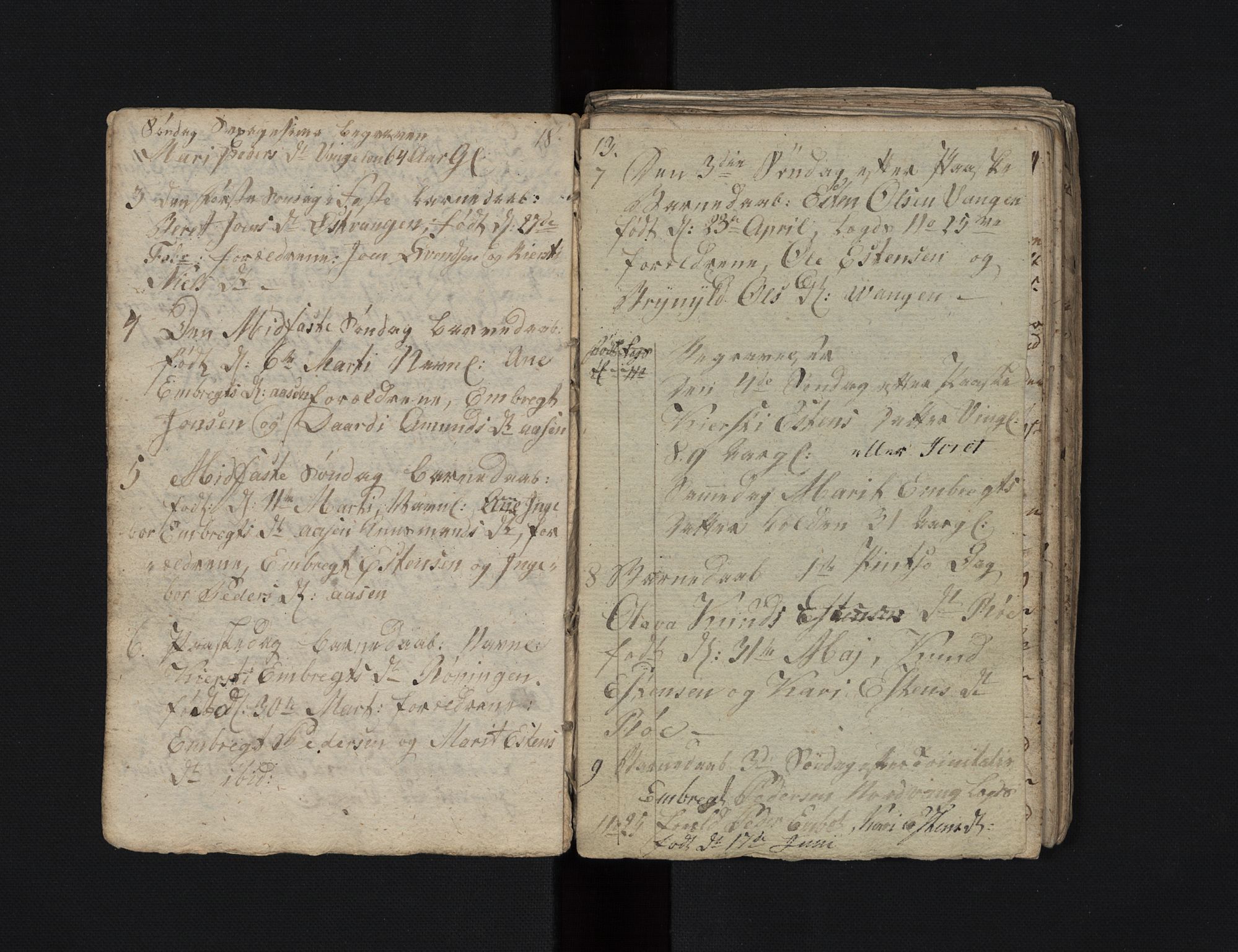 Tolga prestekontor, SAH/PREST-062/L/L0021: Parish register (copy) no. 21, 1804-1823
