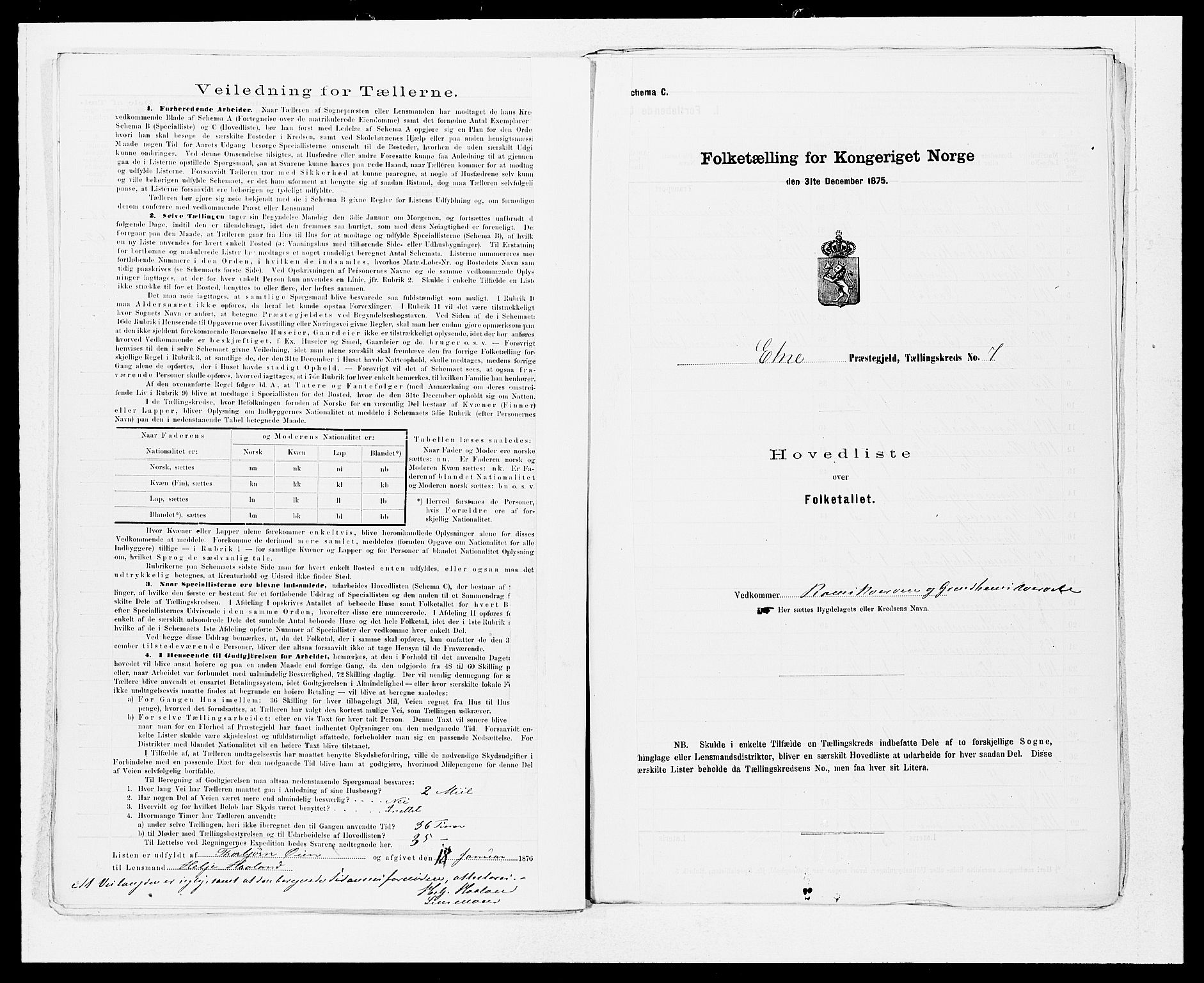 SAB, 1875 census for 1211P Etne, 1875, p. 16