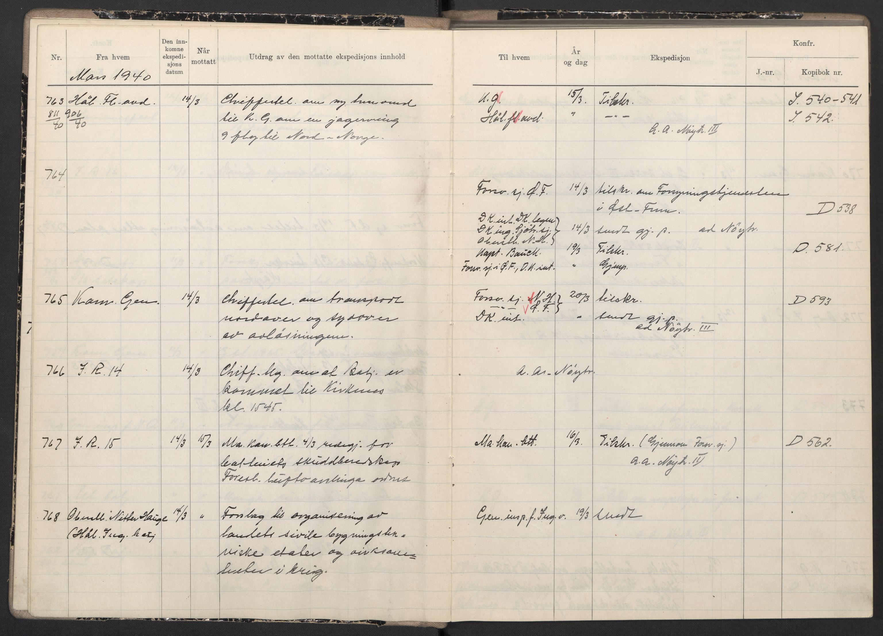 Forsvaret, Forsvarets krigshistoriske avdeling, AV/RA-RAFA-2017/Y/Yb/L0120: II-C-11-600  -  6. Divisjon, 1940, p. 54