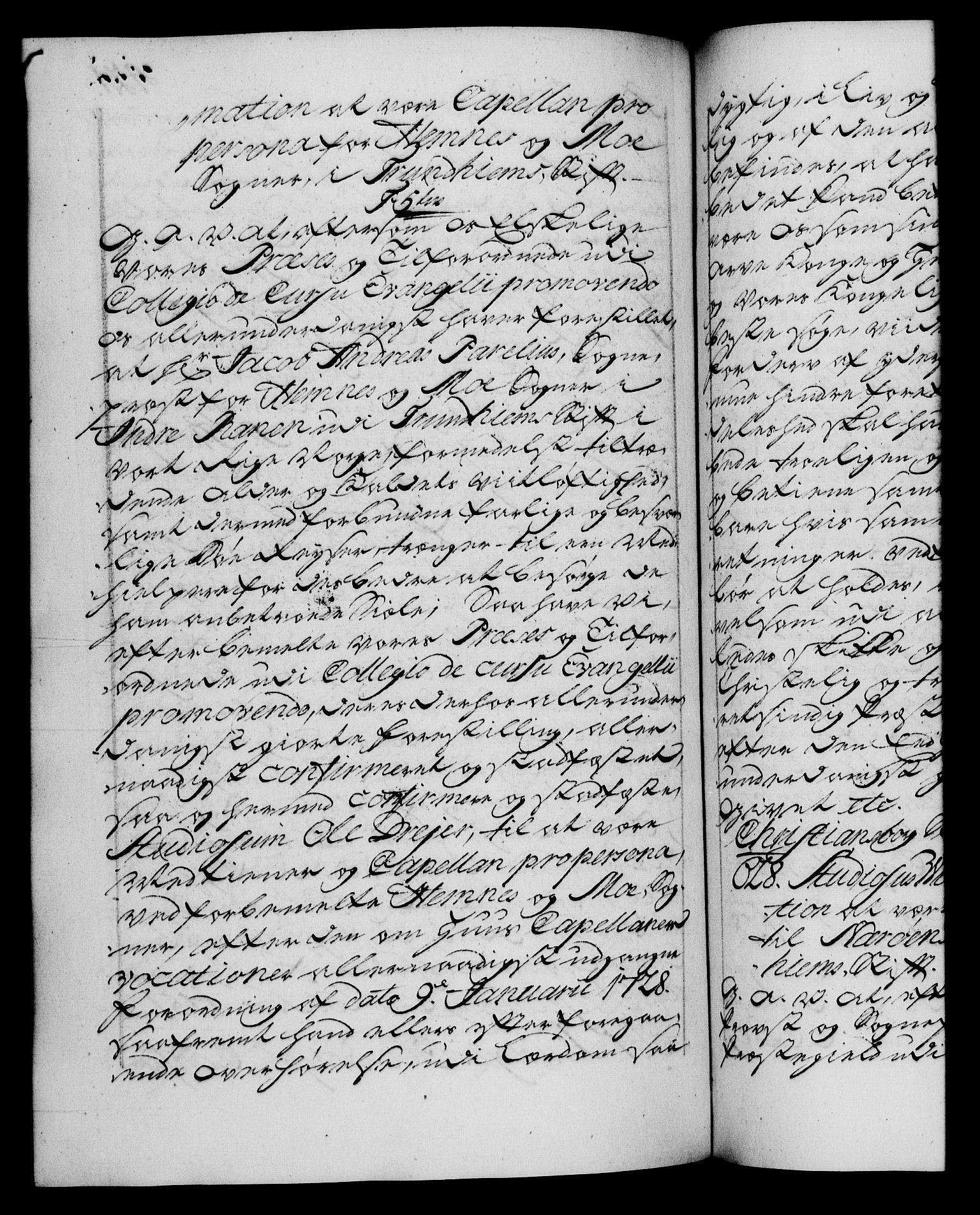 Danske Kanselli 1572-1799, AV/RA-EA-3023/F/Fc/Fca/Fcaa/L0037: Norske registre, 1751-1752, p. 421b