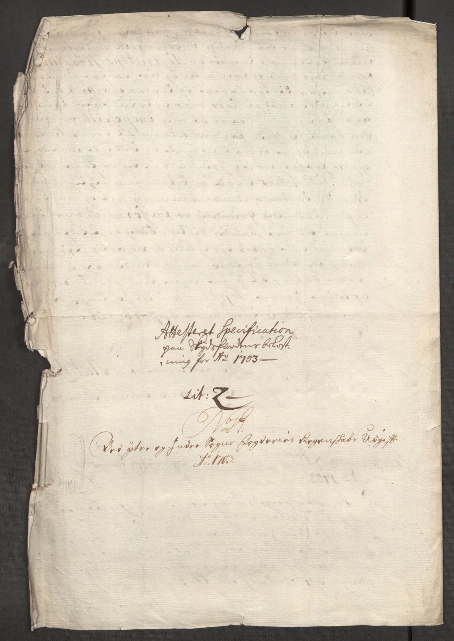 Rentekammeret inntil 1814, Reviderte regnskaper, Fogderegnskap, AV/RA-EA-4092/R52/L3313: Fogderegnskap Sogn, 1703-1704, p. 257