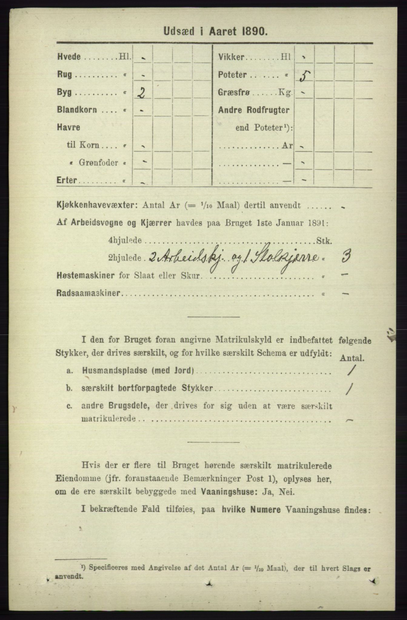 RA, 1891 census for 1230 Ullensvang, 1891, p. 8519