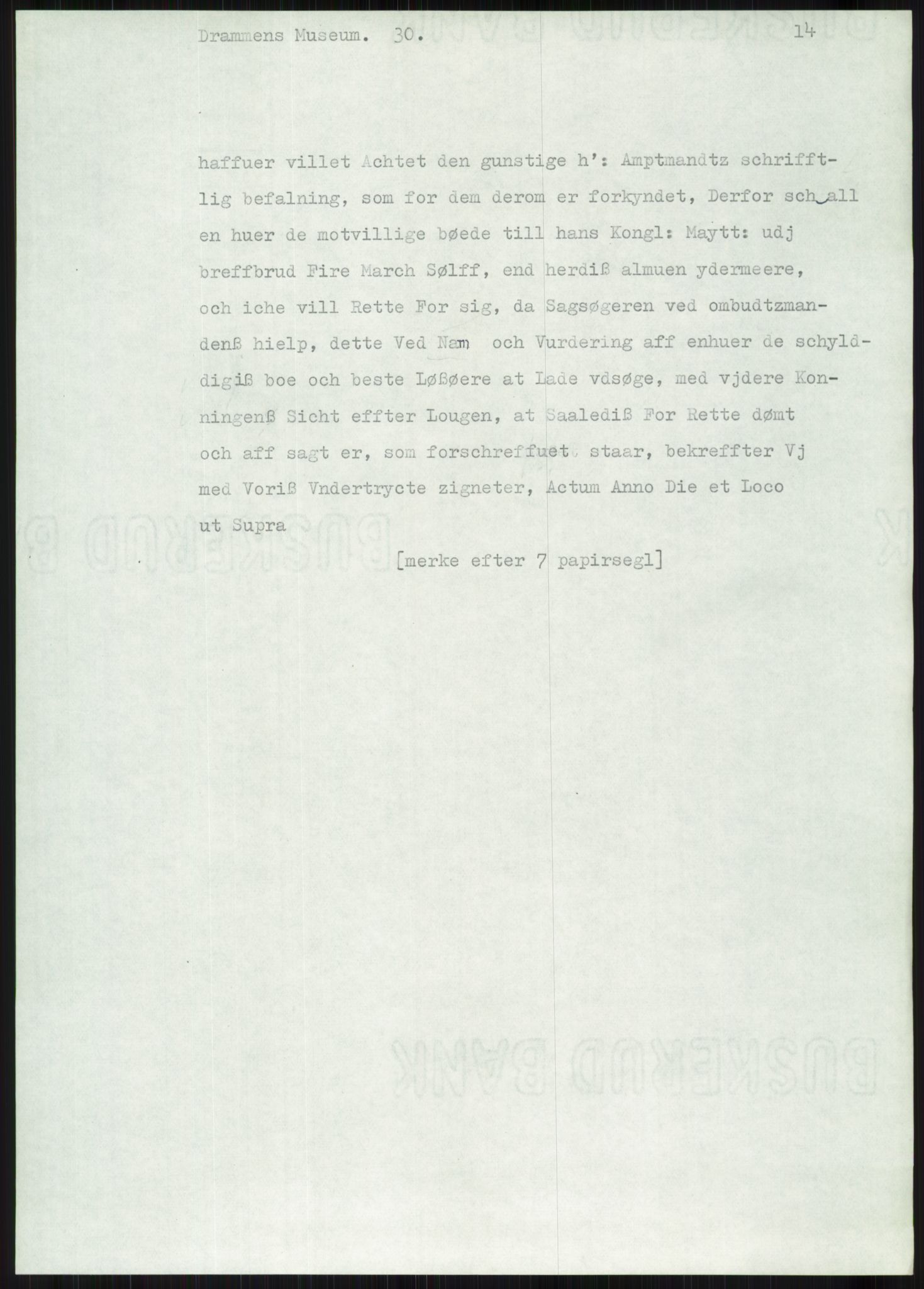 Samlinger til kildeutgivelse, Diplomavskriftsamlingen, AV/RA-EA-4053/H/Ha, p. 1701