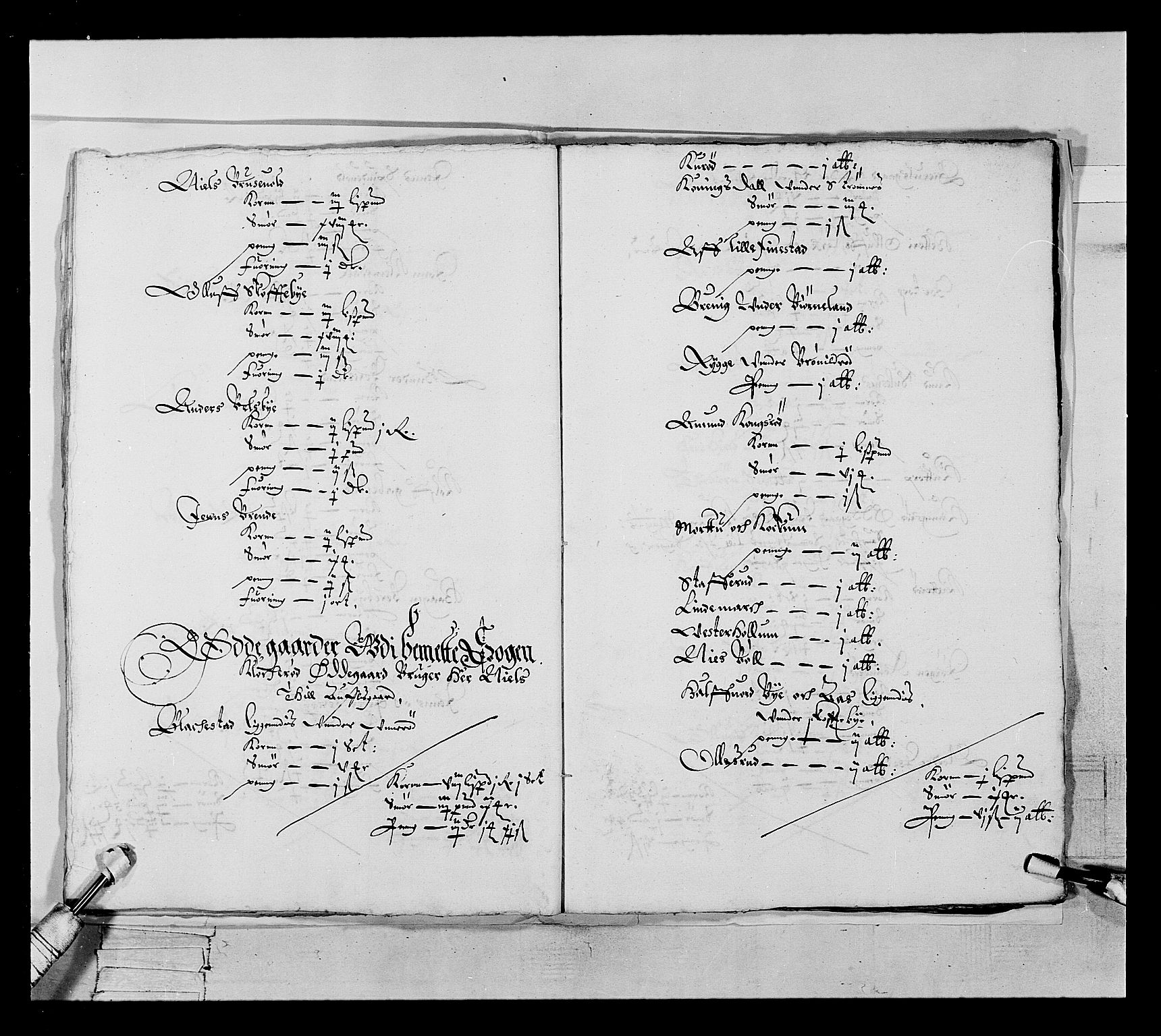 Stattholderembetet 1572-1771, RA/EA-2870/Ek/L0022/0001: Jordebøker 1633-1658: / Jordebok over viss rente i Tune, Åbygge, Hvaler og Veme skipreide, 1646-1647, p. 19