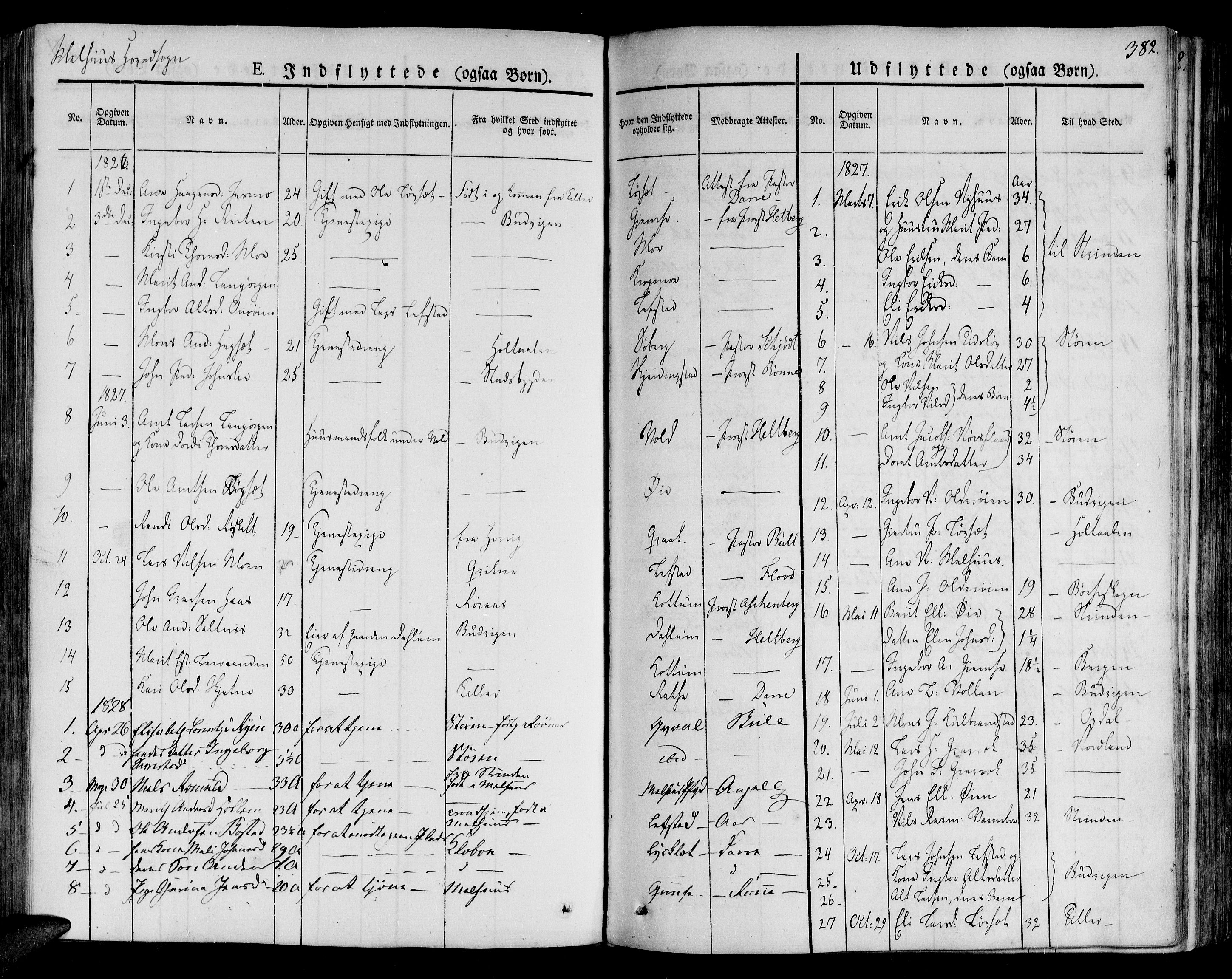 Ministerialprotokoller, klokkerbøker og fødselsregistre - Sør-Trøndelag, SAT/A-1456/691/L1070: Parish register (official) no. 691A05 /1, 1826-1841, p. 382