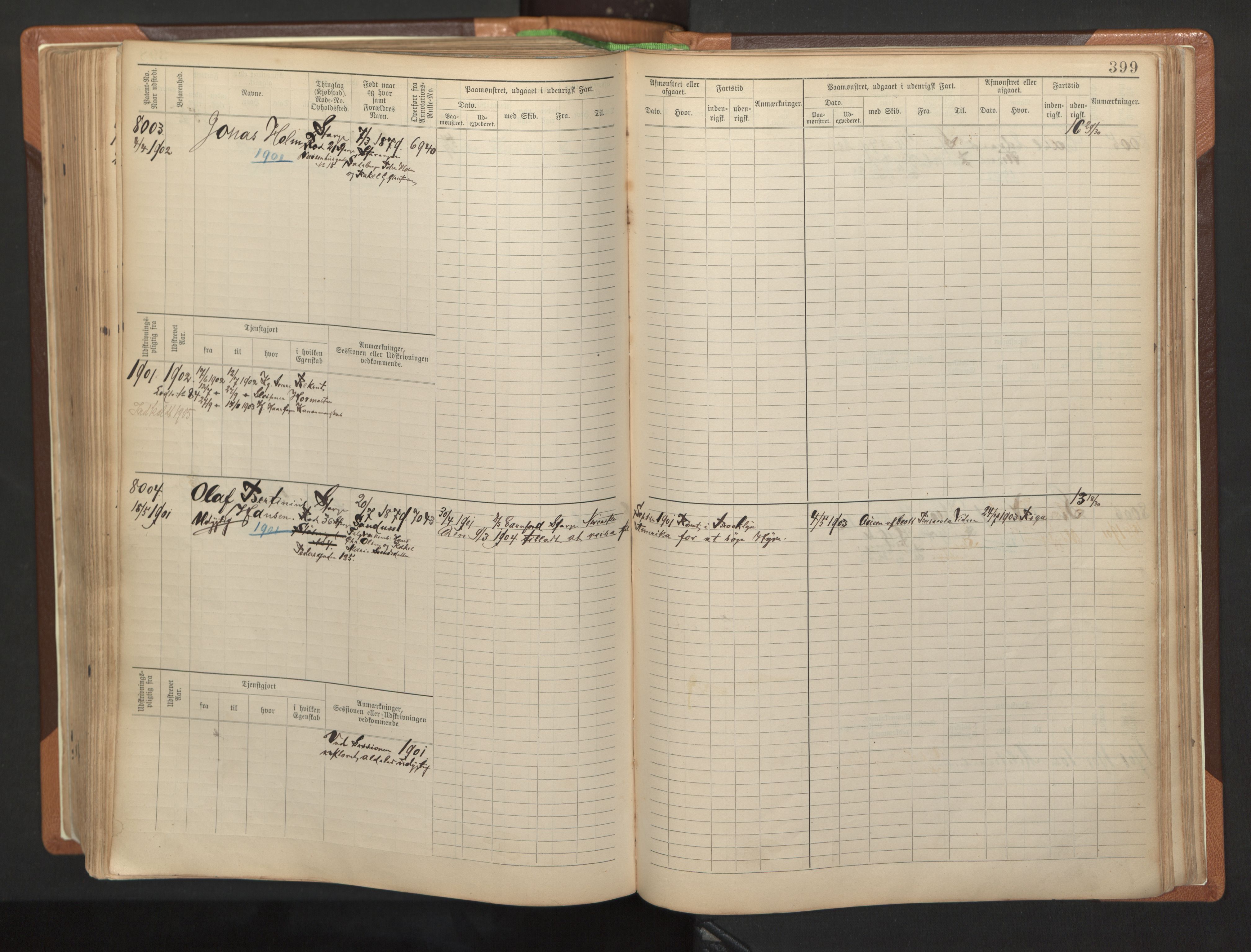 Stavanger sjømannskontor, AV/SAST-A-102006/F/Fb/Fbb/L0012: Sjøfartshovedrulle, patentnr. 7207-8158, 1894-1904, p. 402