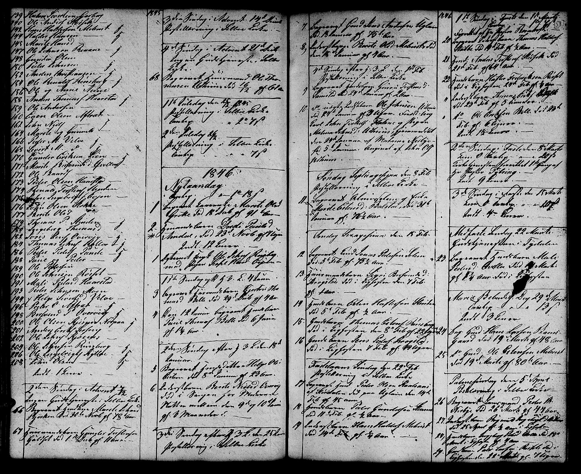 Ministerialprotokoller, klokkerbøker og fødselsregistre - Sør-Trøndelag, SAT/A-1456/695/L1154: Parish register (copy) no. 695C05, 1842-1858, p. 58