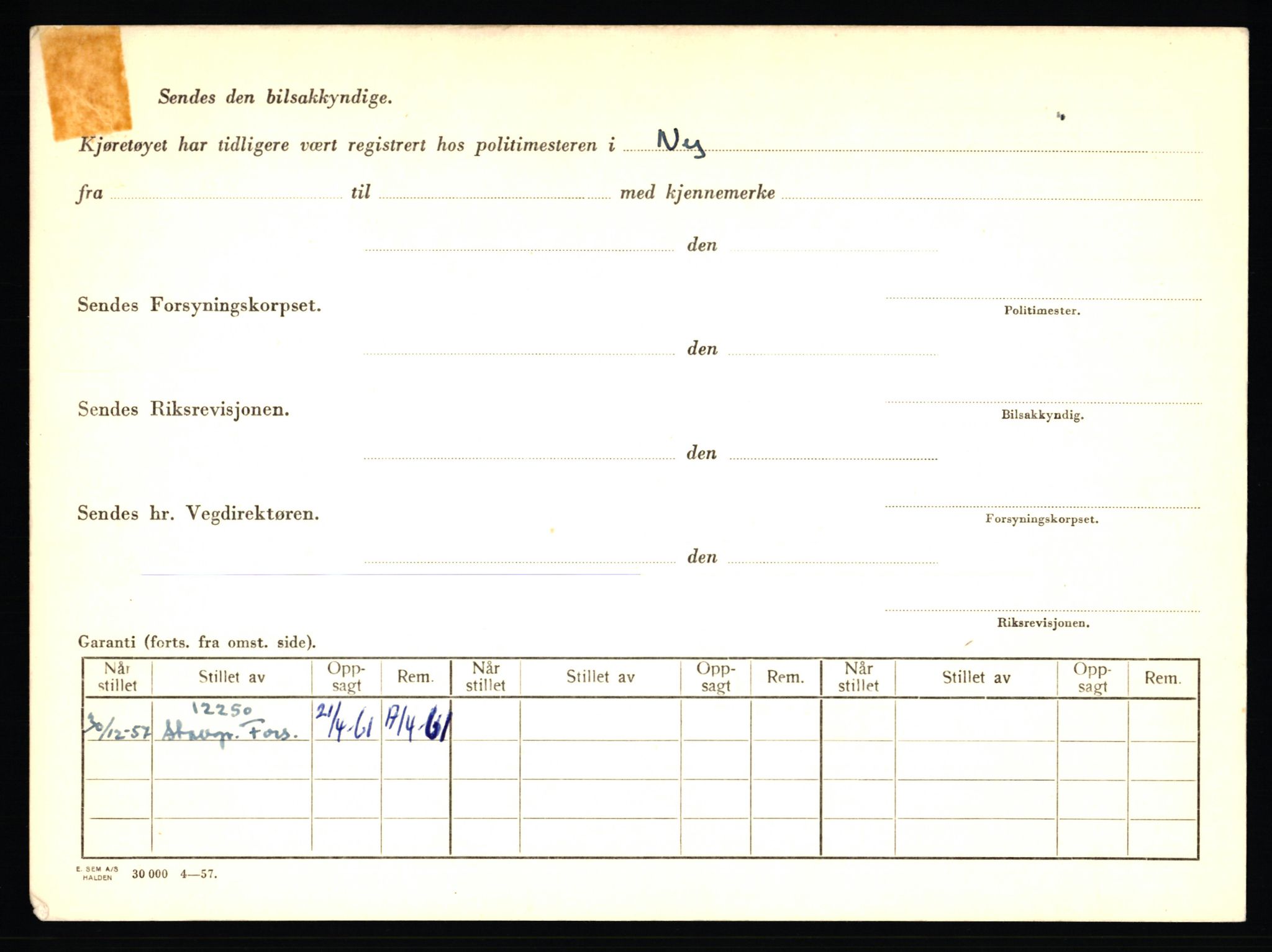 Stavanger trafikkstasjon, AV/SAST-A-101942/0/F/L0039: L-22300 - L-22799, 1930-1971, p. 34