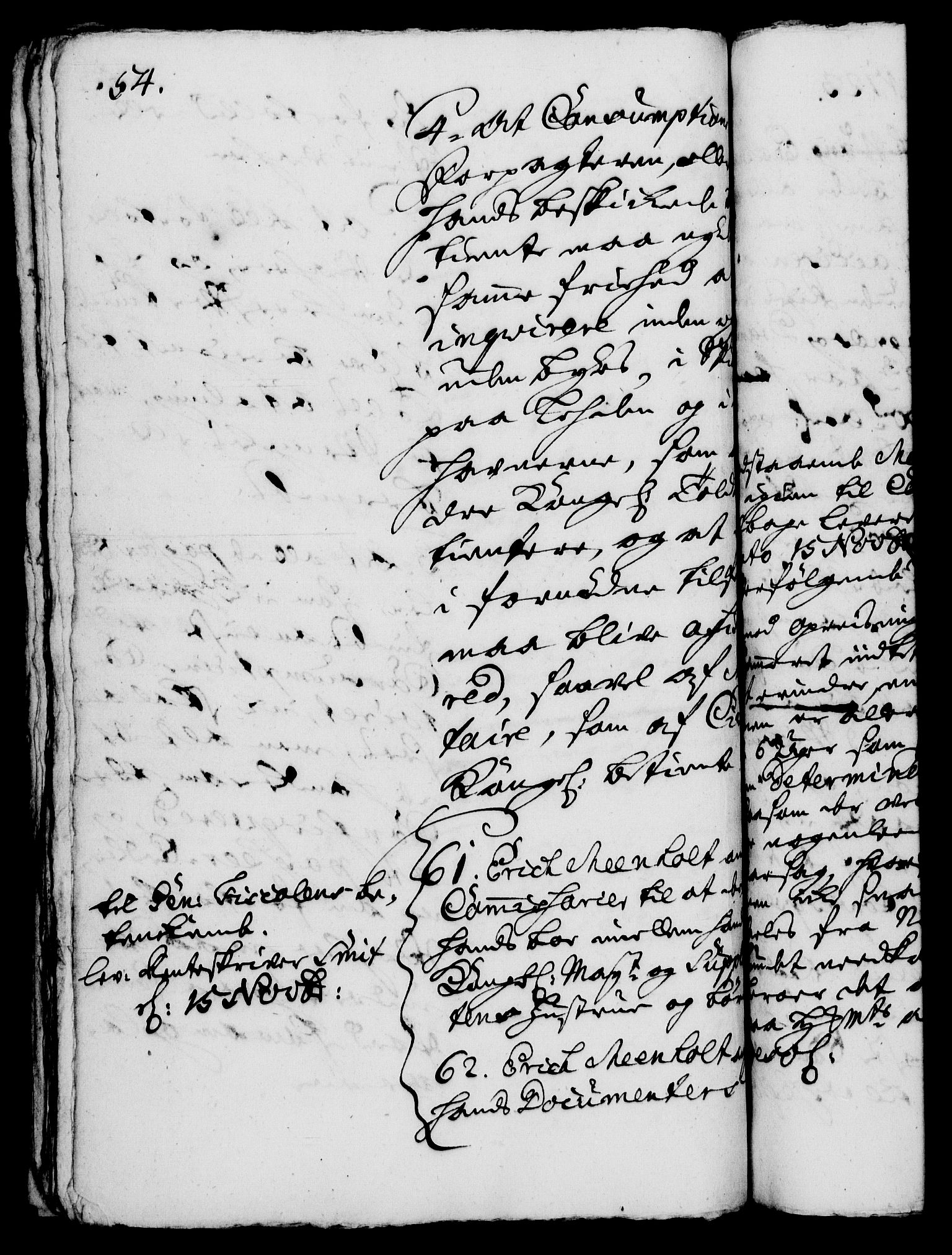 Rentekammeret, Kammerkanselliet, RA/EA-3111/G/Gh/Gha/L0006: Norsk ekstraktmemorialprotokoll (merket RK 53.51), 1723-1724, p. 54