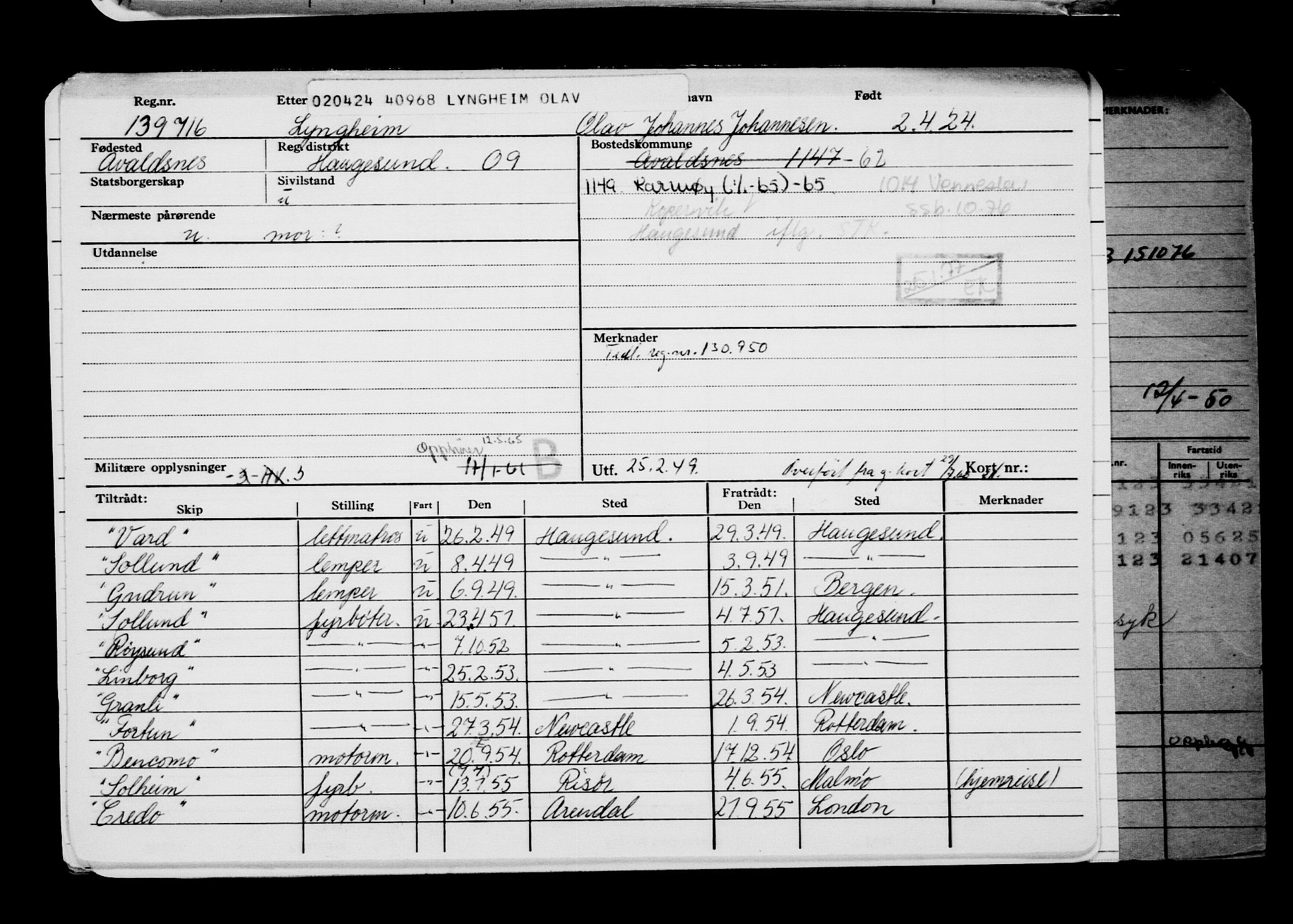 Direktoratet for sjømenn, AV/RA-S-3545/G/Gb/L0229: Hovedkort, 1924, p. 583