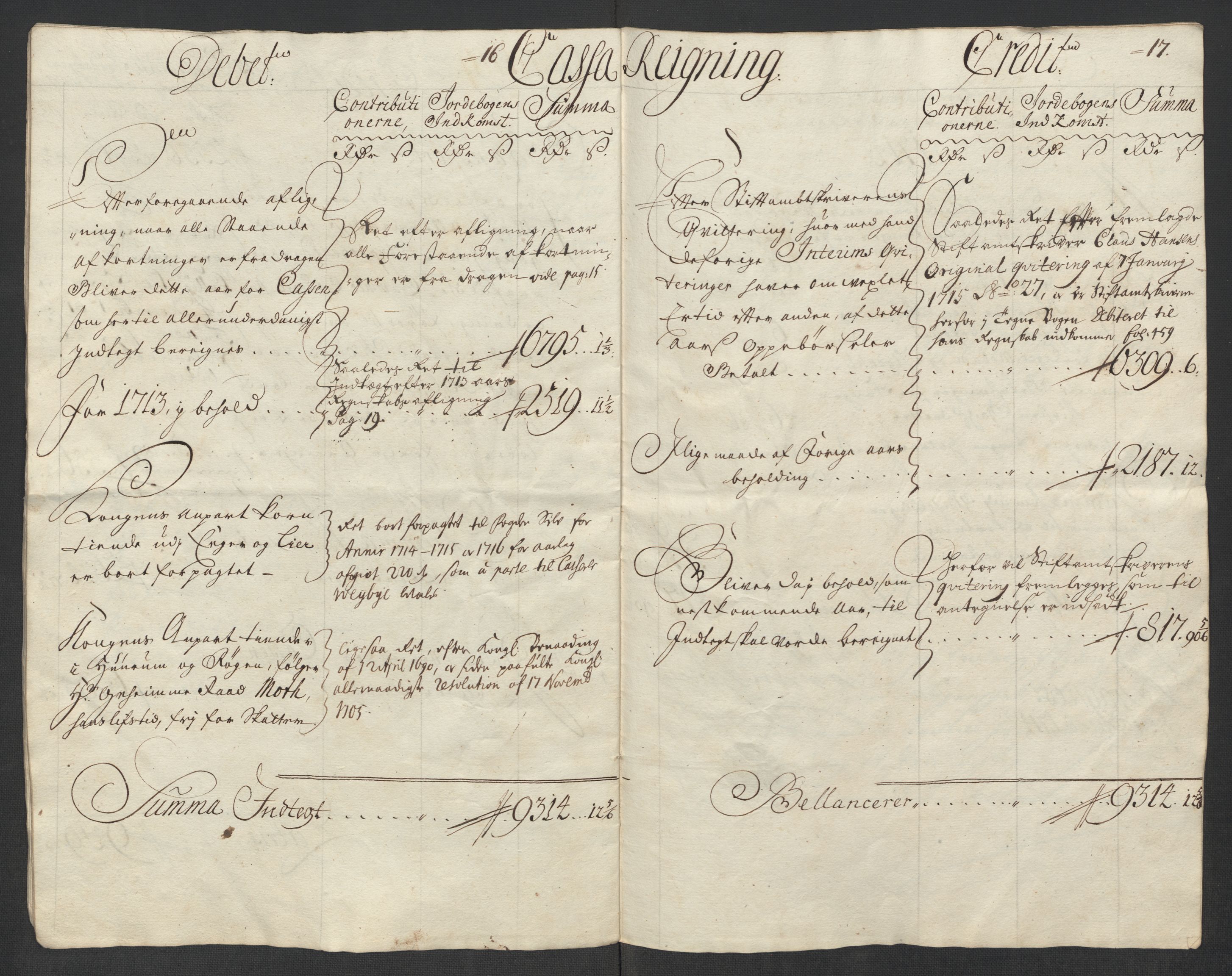 Rentekammeret inntil 1814, Reviderte regnskaper, Fogderegnskap, AV/RA-EA-4092/R31/L1709: Fogderegnskap Hurum, Røyken, Eiker, Lier og Buskerud, 1714, p. 11