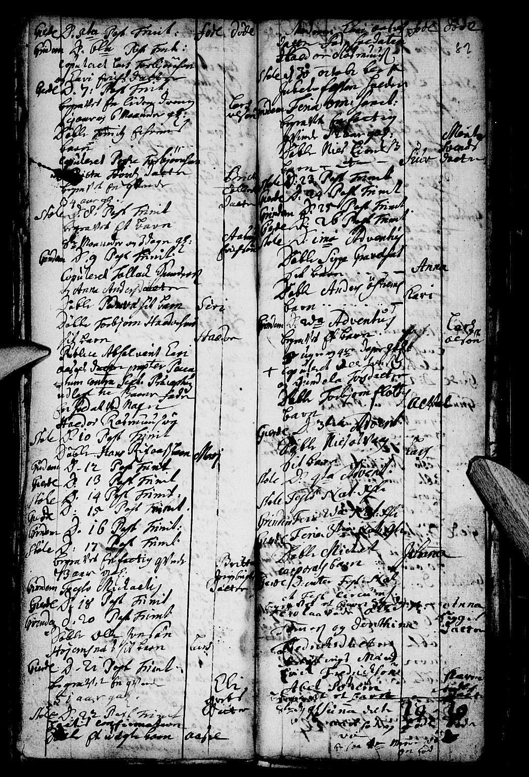 Etne sokneprestembete, AV/SAB-A-75001/H/Haa: Parish register (official) no. A 1, 1715-1741, p. 82