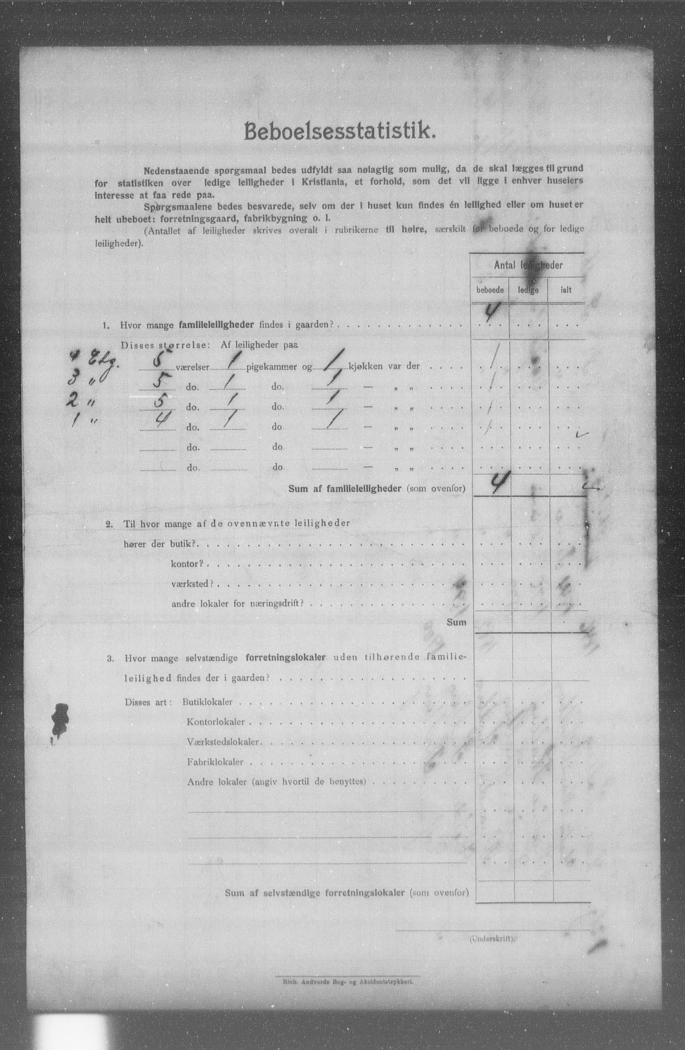 OBA, Municipal Census 1904 for Kristiania, 1904, p. 15179