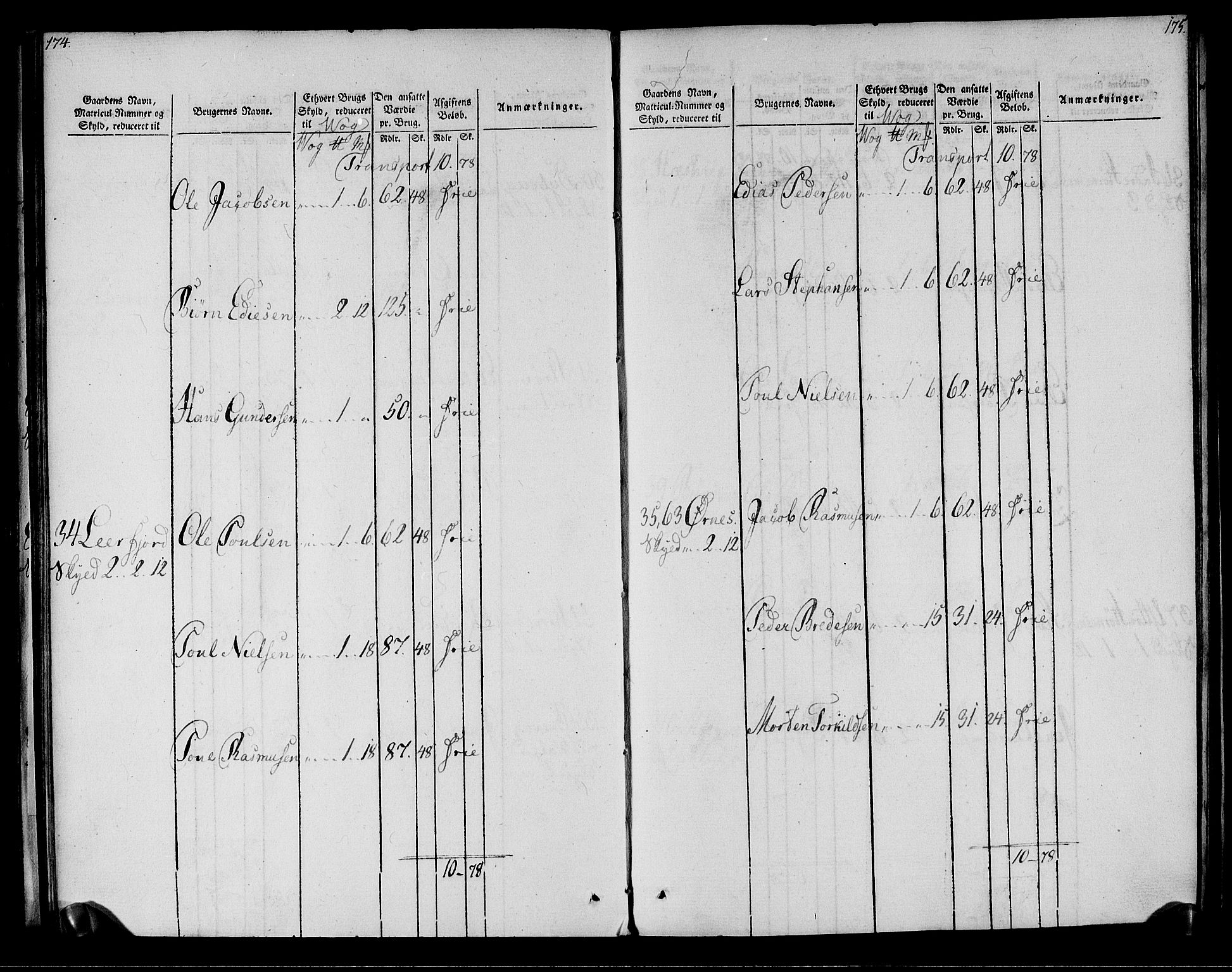 Rentekammeret inntil 1814, Realistisk ordnet avdeling, AV/RA-EA-4070/N/Ne/Nea/L0161: Salten fogderi. Oppebørselsregister, 1803-1804, p. 89