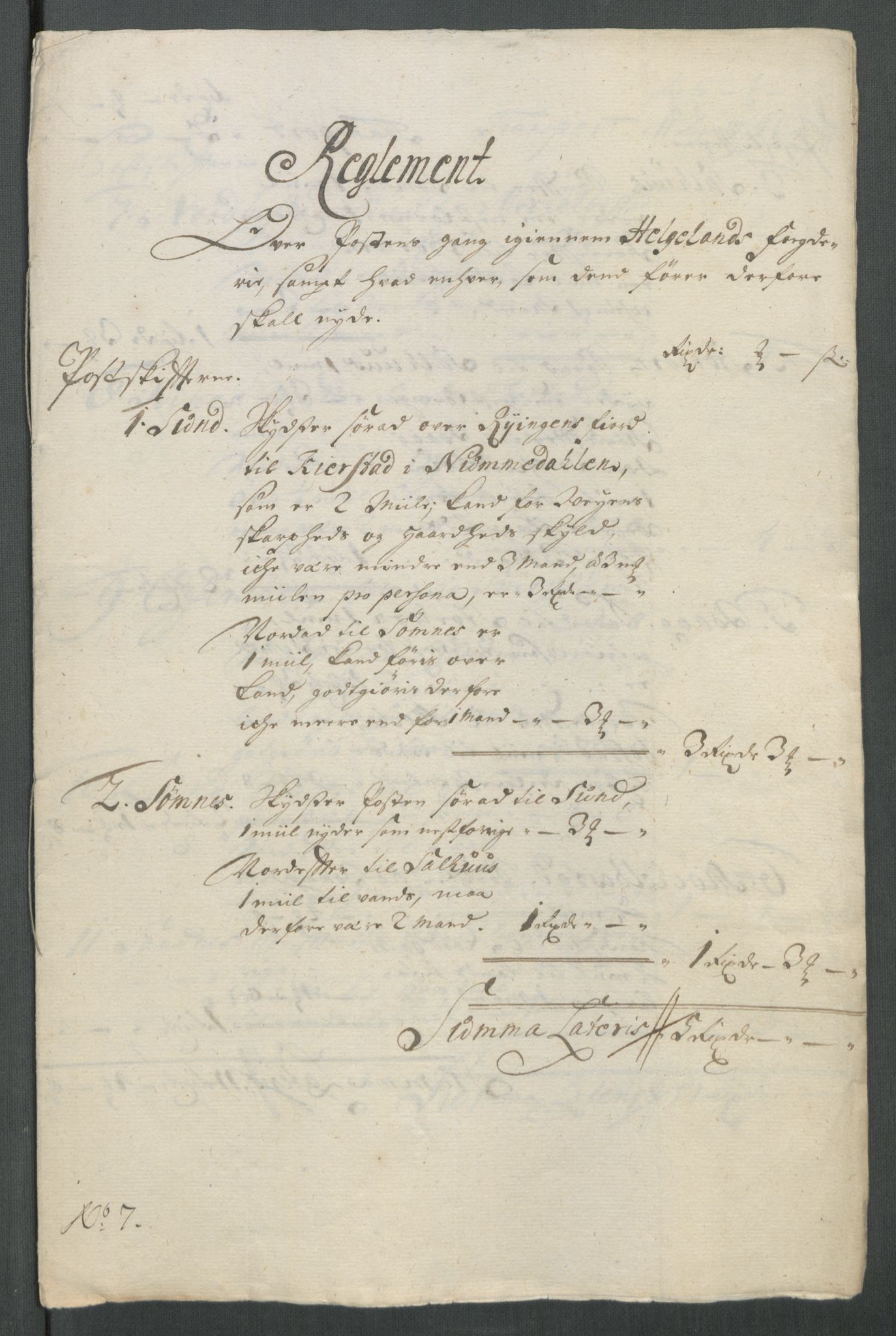 Rentekammeret inntil 1814, Reviderte regnskaper, Fogderegnskap, RA/EA-4092/R65/L4512: Fogderegnskap Helgeland, 1712-1713, p. 140