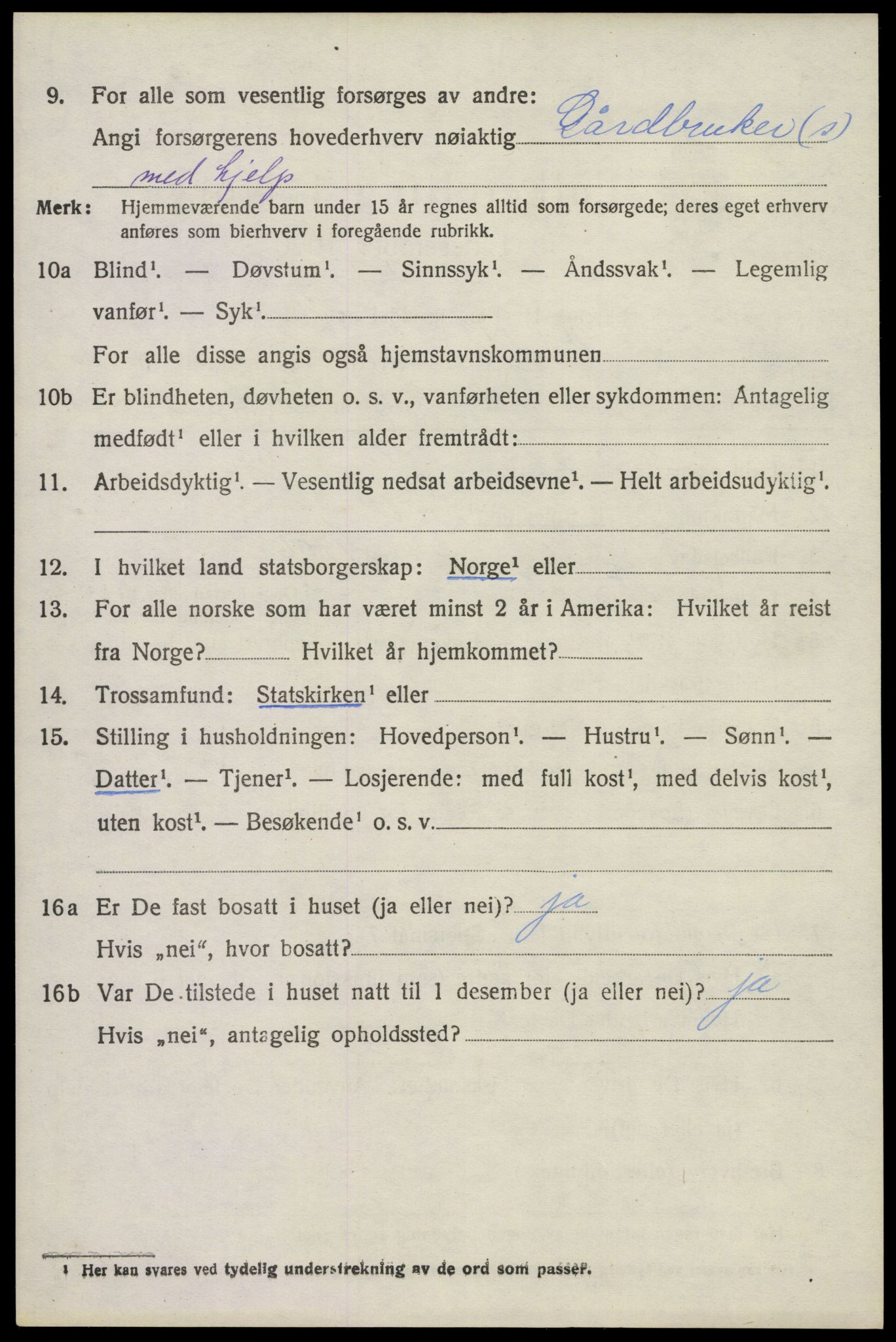 SAKO, 1920 census for Lardal, 1920, p. 2046