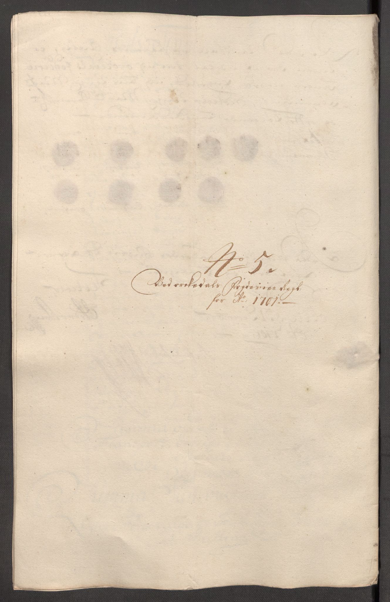 Rentekammeret inntil 1814, Reviderte regnskaper, Fogderegnskap, AV/RA-EA-4092/R60/L3951: Fogderegnskap Orkdal og Gauldal, 1701, p. 104