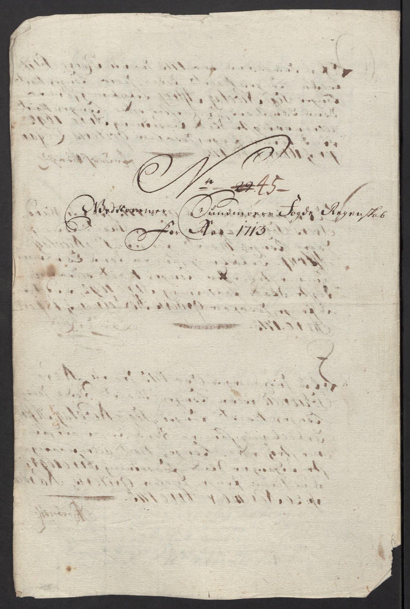 Rentekammeret inntil 1814, Reviderte regnskaper, Fogderegnskap, RA/EA-4092/R54/L3565: Fogderegnskap Sunnmøre, 1712-1713, p. 557