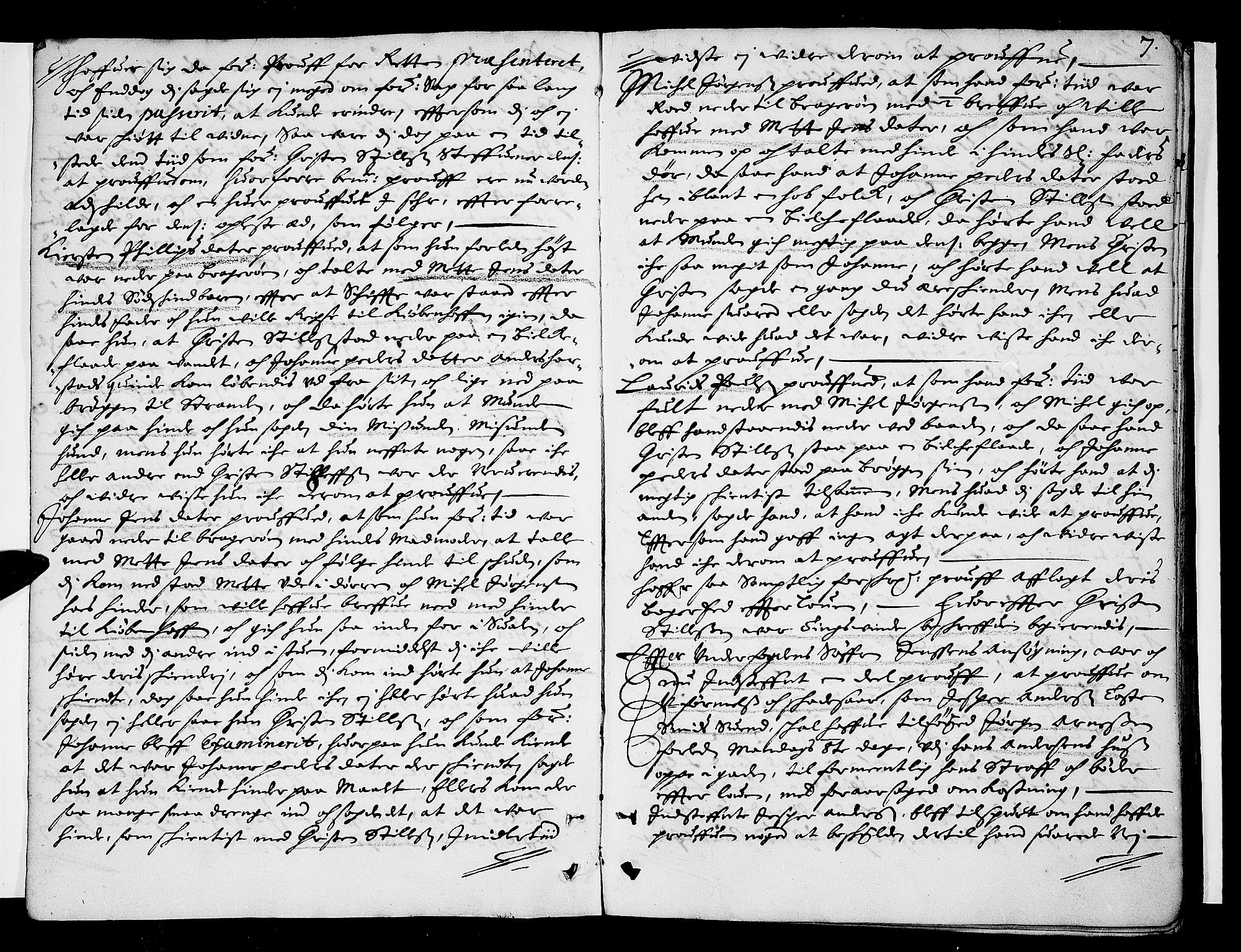 Drammen byfogd, AV/SAKO-A-222/F/Fa/L0008: Tingbok for Bragernes og Strømsø, 1670, p. 6b-7a