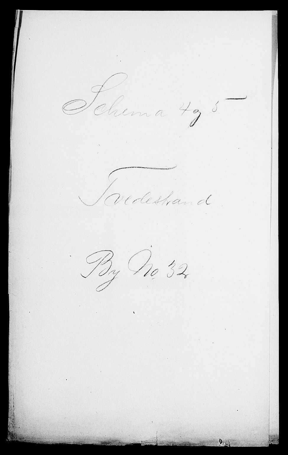 SAK, 1900 census for Tvedestrand, 1900, p. 1