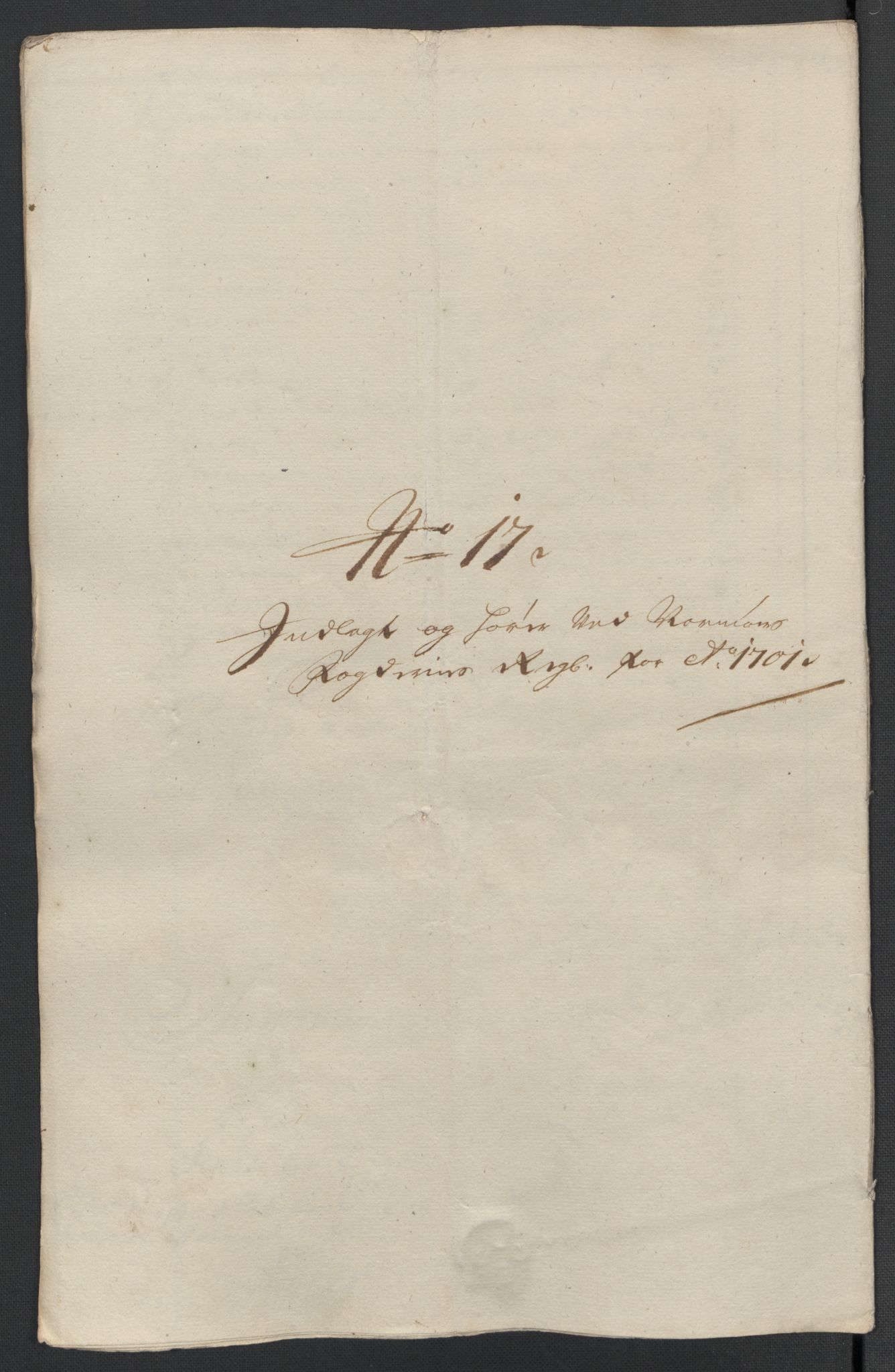 Rentekammeret inntil 1814, Reviderte regnskaper, Fogderegnskap, RA/EA-4092/R56/L3739: Fogderegnskap Nordmøre, 1700-1702, p. 280