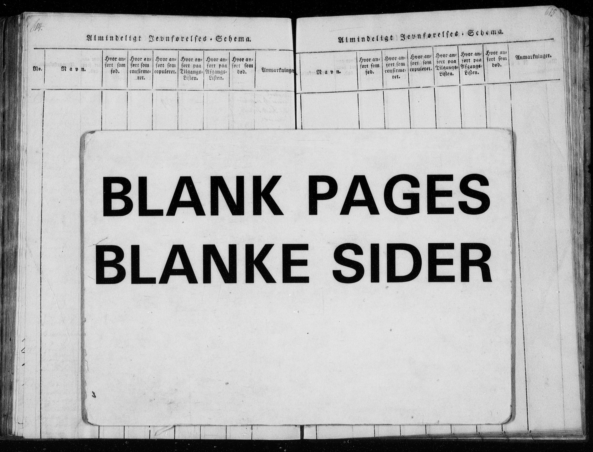 Ministerialprotokoller, klokkerbøker og fødselsregistre - Nordland, AV/SAT-A-1459/801/L0026: Parish register (copy) no. 801C01, 1820-1855, p. 614-615