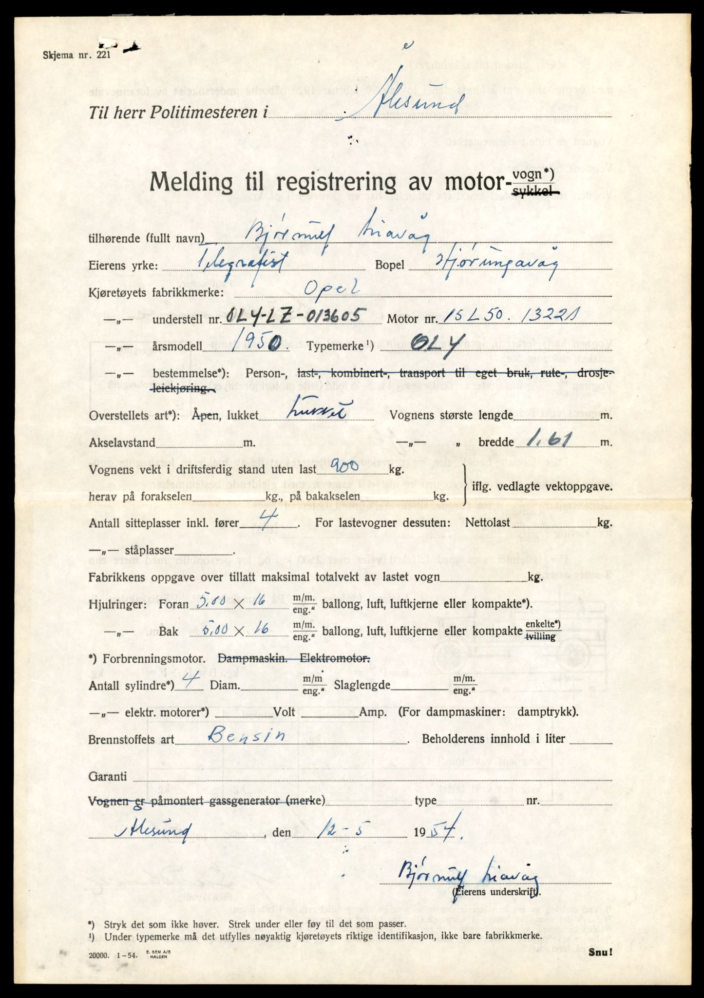 Møre og Romsdal vegkontor - Ålesund trafikkstasjon, SAT/A-4099/F/Fe/L0045: Registreringskort for kjøretøy T 14320 - T 14444, 1927-1998, p. 2335