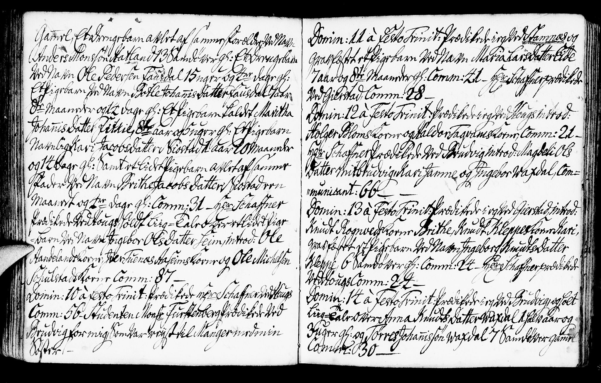 Haus sokneprestembete, AV/SAB-A-75601/H/Haa: Parish register (official) no. A 7, 1748-1766, p. 106