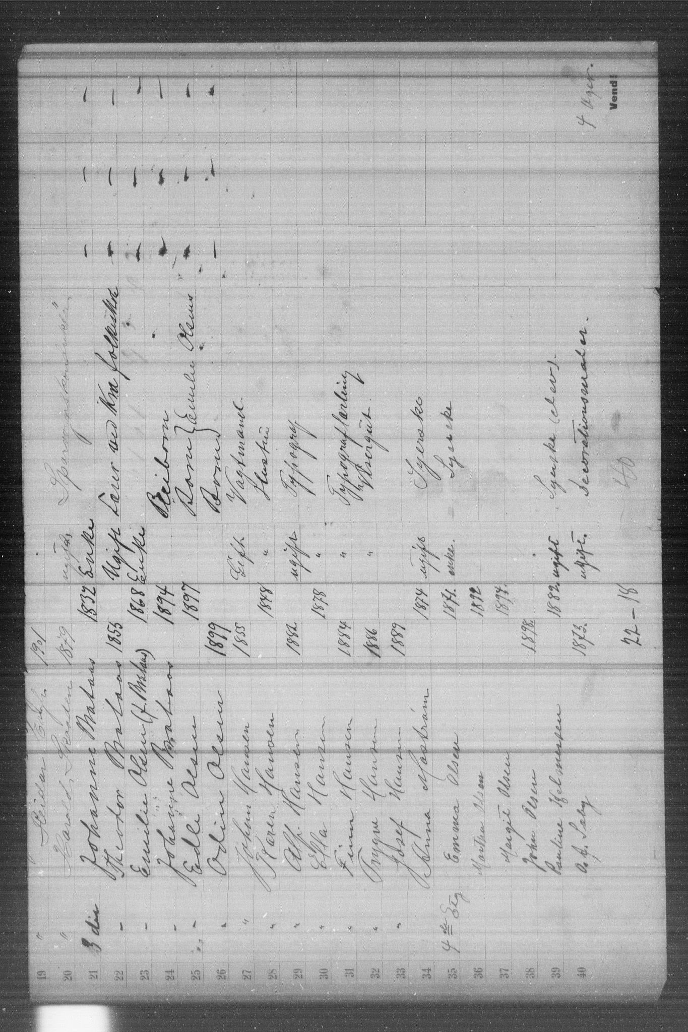 OBA, Municipal Census 1902 for Kristiania, 1902, p. 2289