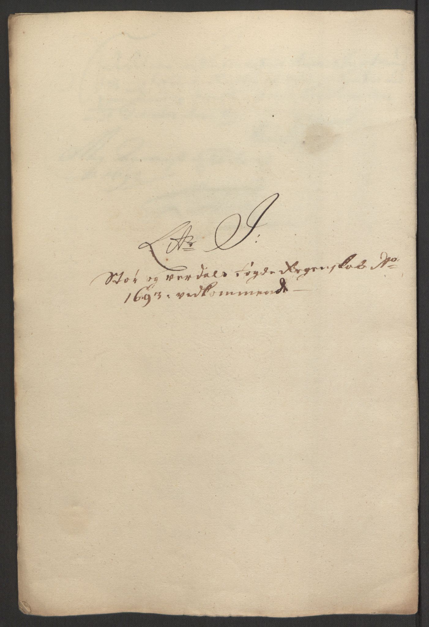 Rentekammeret inntil 1814, Reviderte regnskaper, Fogderegnskap, RA/EA-4092/R62/L4186: Fogderegnskap Stjørdal og Verdal, 1693-1694, p. 126