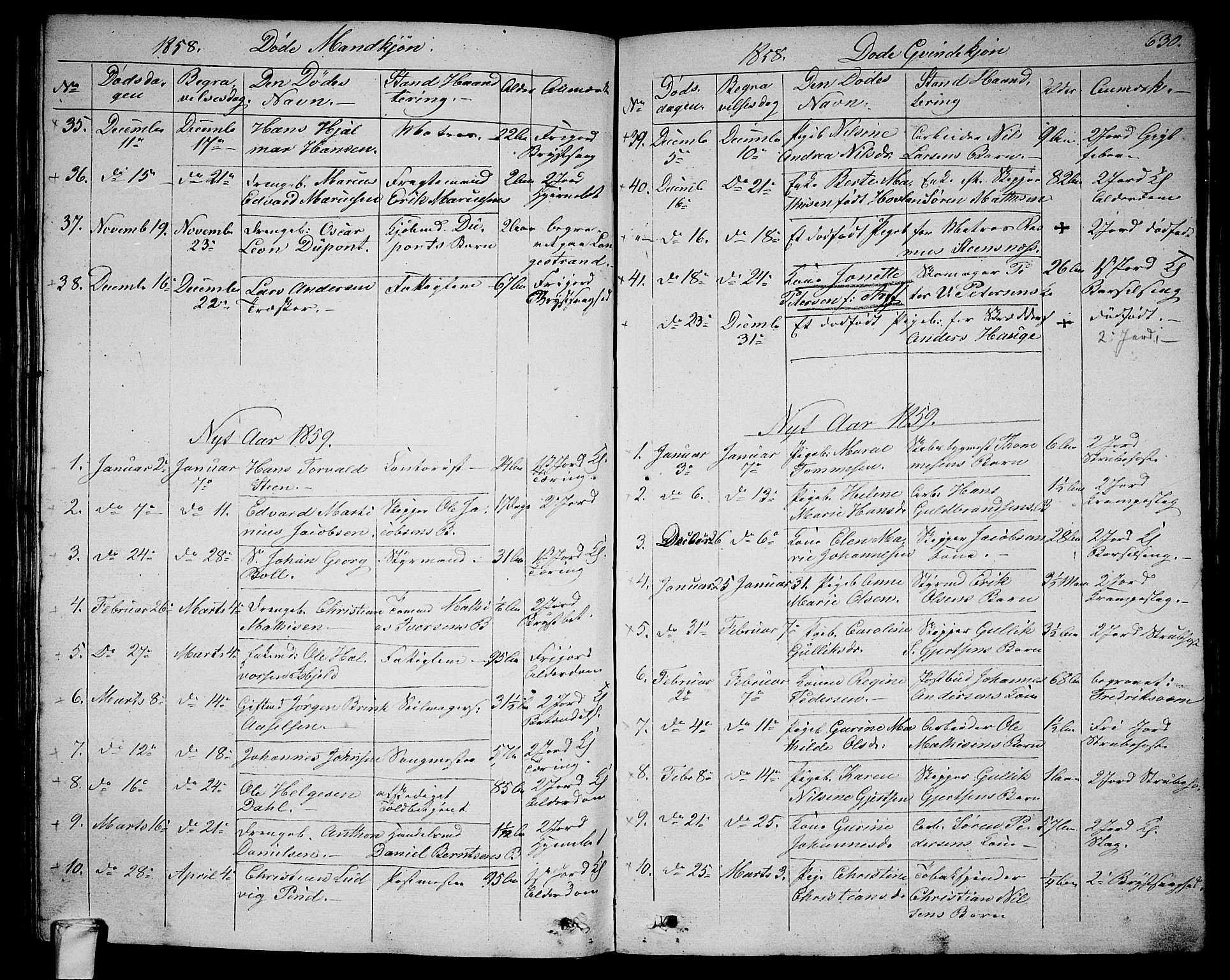 Larvik kirkebøker, AV/SAKO-A-352/G/Ga/L0003b: Parish register (copy) no. I 3B, 1830-1870, p. 630