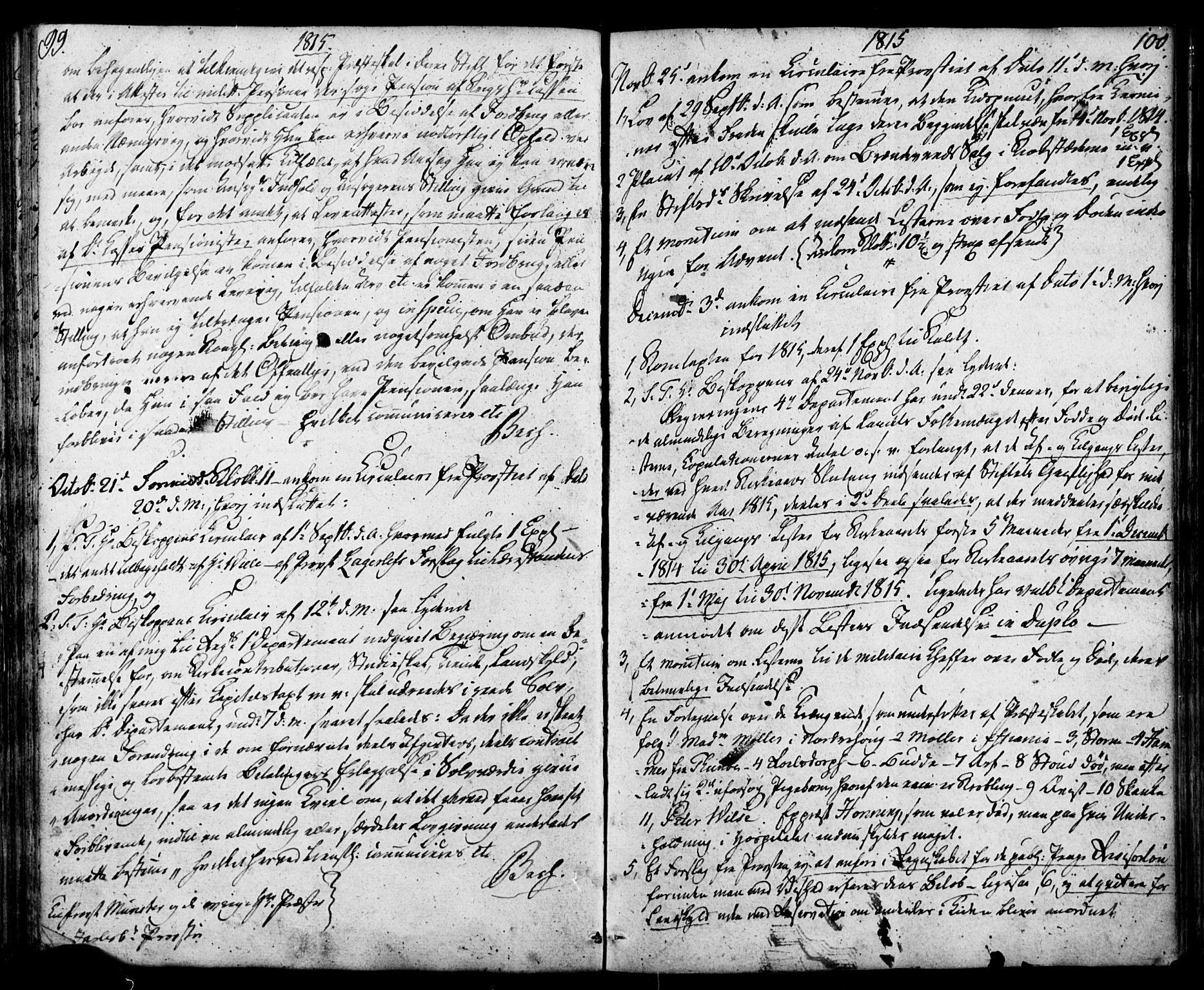 Sem kirkebøker, AV/SAKO-A-5/F/Fa/L0003: Parish register (official) no. I 3, 1799-1814, p. 99-100