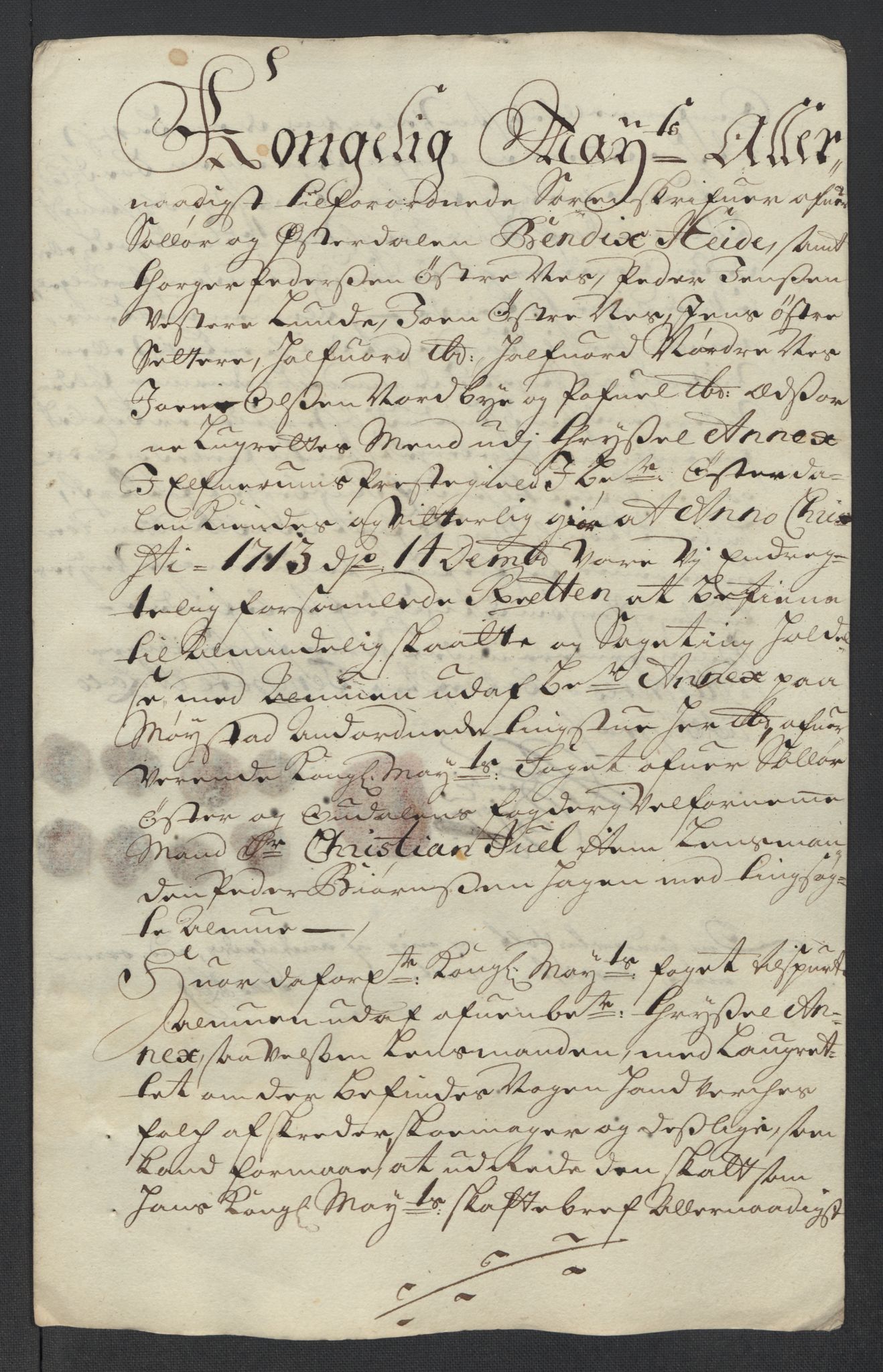 Rentekammeret inntil 1814, Reviderte regnskaper, Fogderegnskap, AV/RA-EA-4092/R13/L0850: Fogderegnskap Solør, Odal og Østerdal, 1713, p. 173