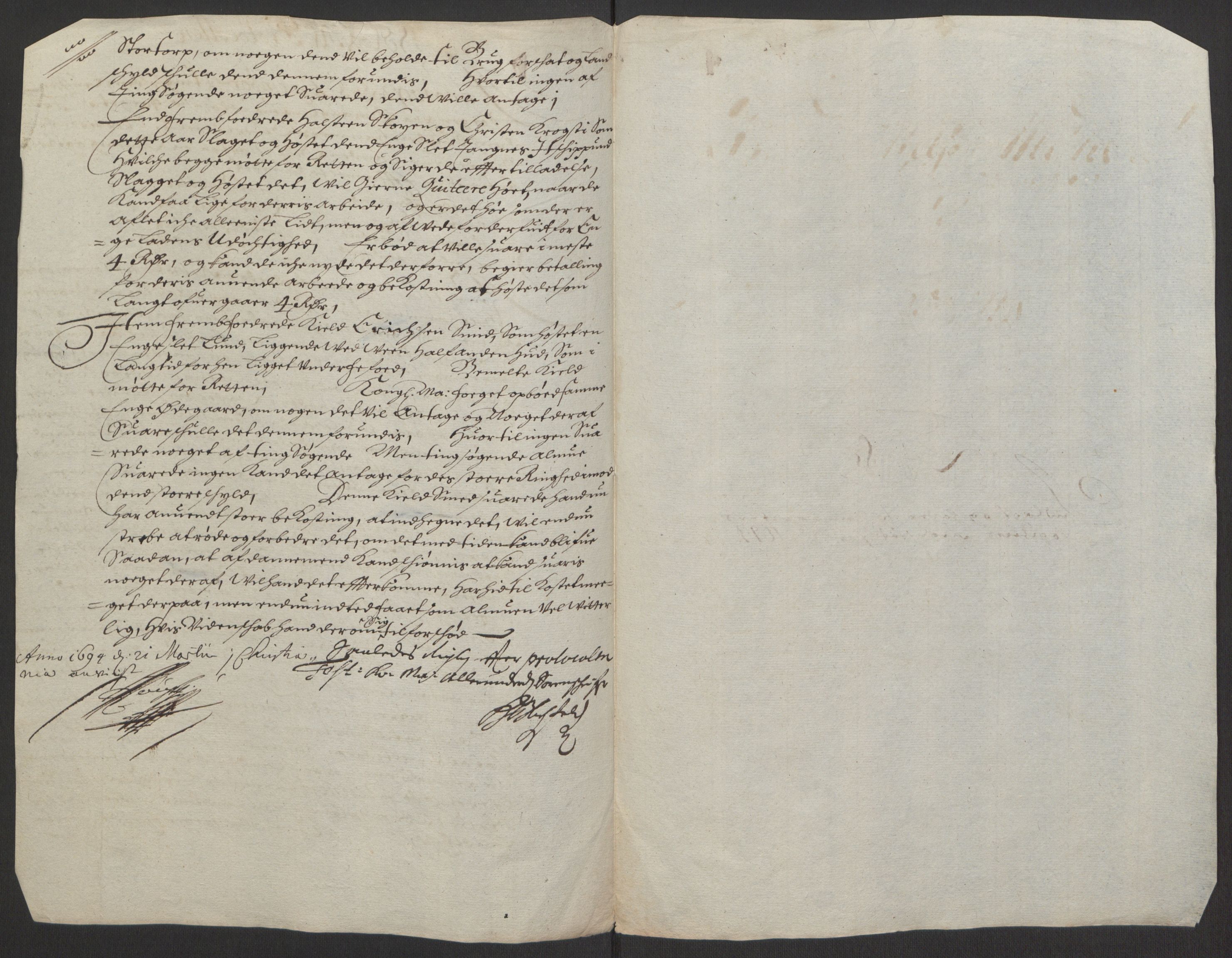 Rentekammeret inntil 1814, Reviderte regnskaper, Fogderegnskap, RA/EA-4092/R16/L1034: Fogderegnskap Hedmark, 1693, p. 223