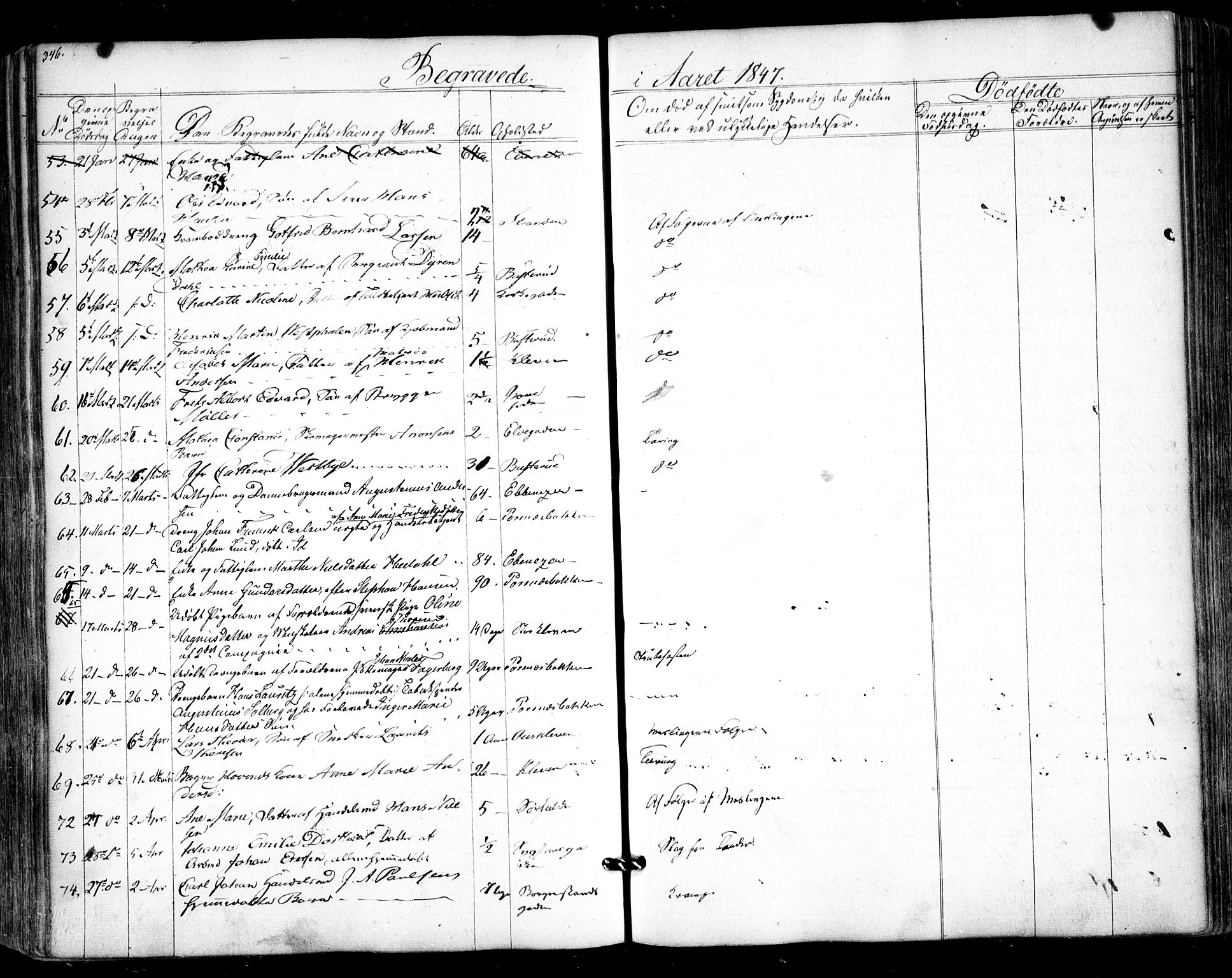 Halden prestekontor Kirkebøker, AV/SAO-A-10909/F/Fa/L0006: Parish register (official) no. I 6, 1845-1856, p. 346