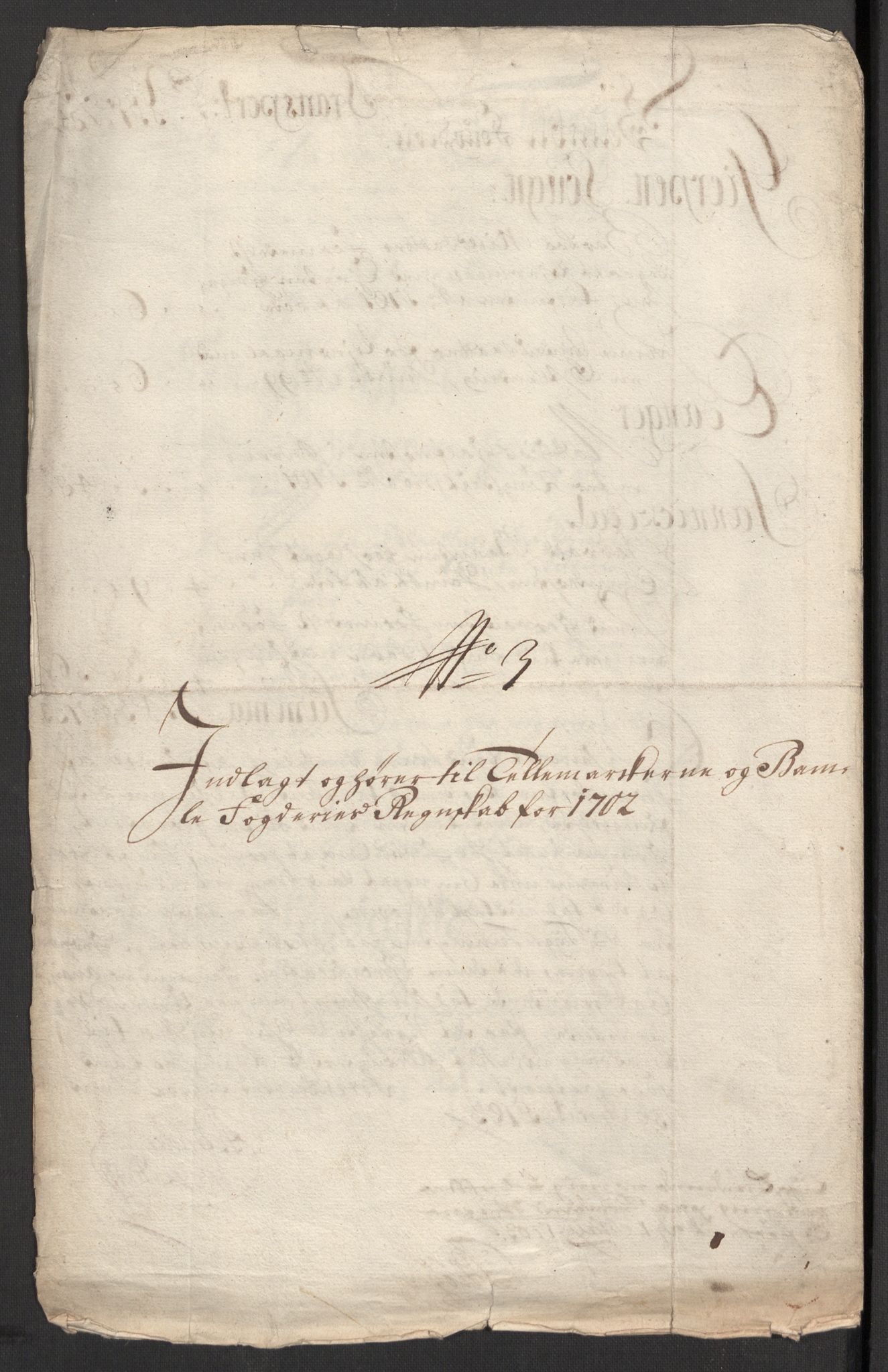 Rentekammeret inntil 1814, Reviderte regnskaper, Fogderegnskap, RA/EA-4092/R36/L2106: Fogderegnskap Øvre og Nedre Telemark og Bamble, 1702, p. 58
