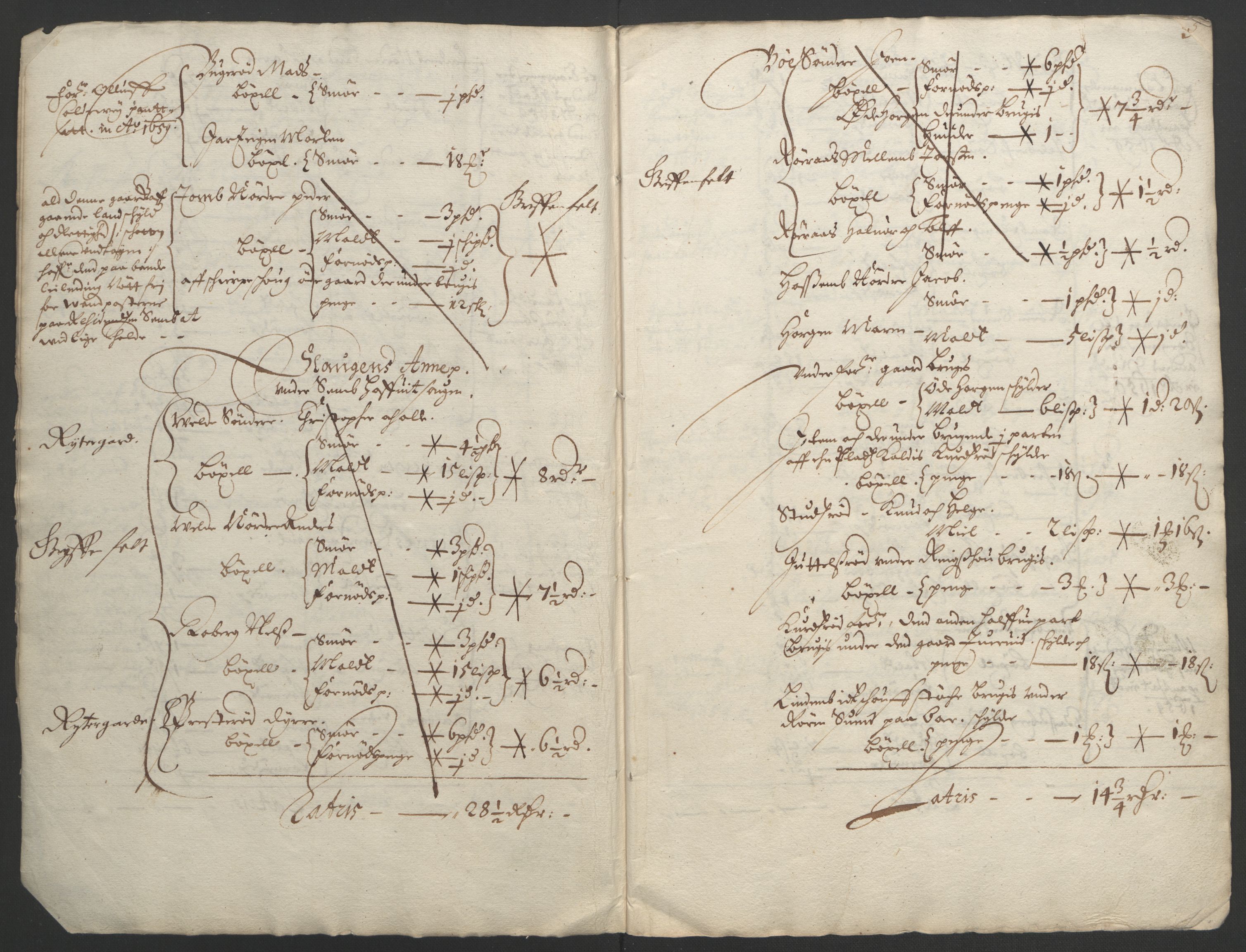 Rentekammeret inntil 1814, Reviderte regnskaper, Fogderegnskap, AV/RA-EA-4092/R32/L1838: Fogderegnskap Jarlsberg grevskap, 1661-1663, p. 154