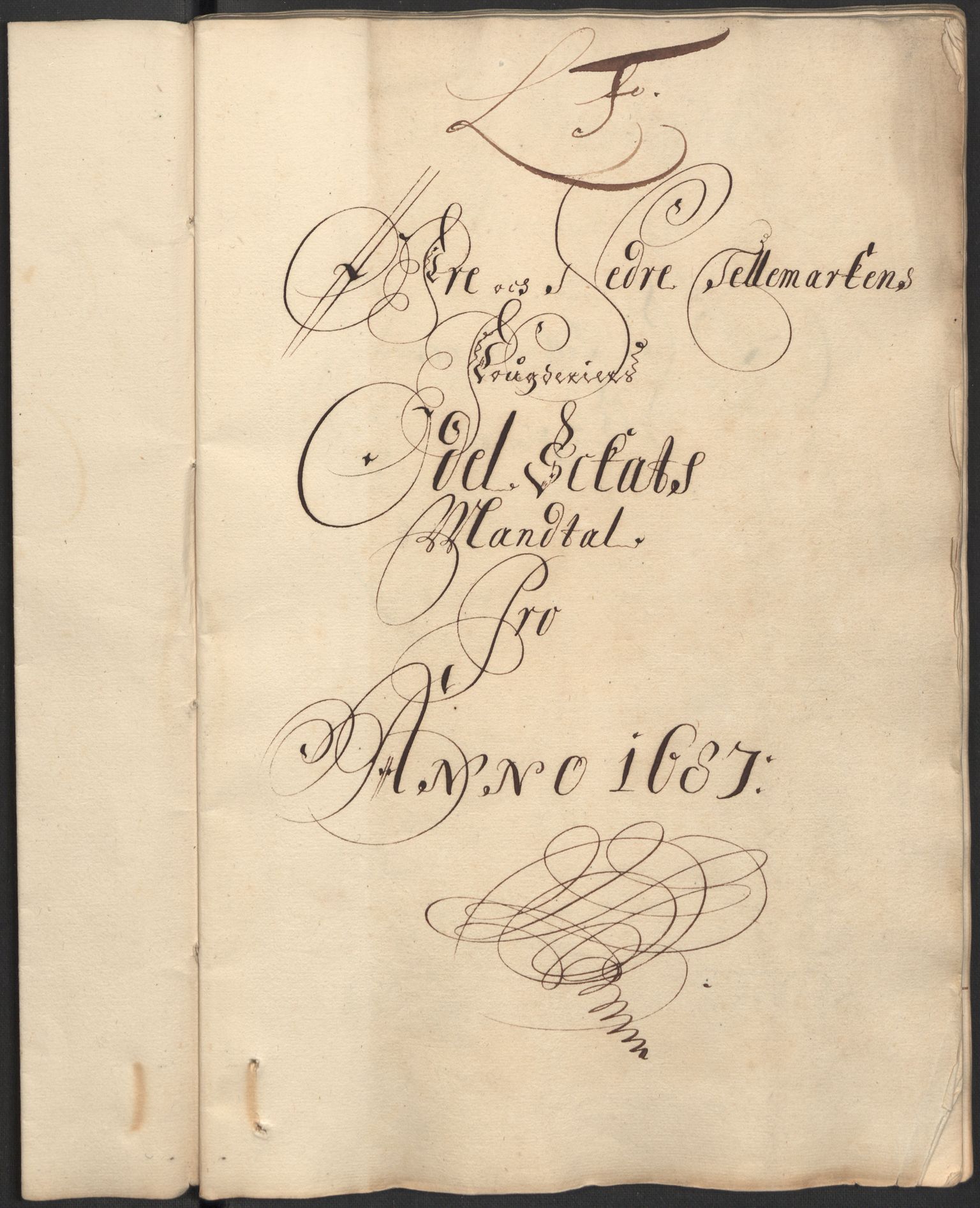 Rentekammeret inntil 1814, Reviderte regnskaper, Fogderegnskap, RA/EA-4092/R35/L2086: Fogderegnskap Øvre og Nedre Telemark, 1687-1689, p. 58