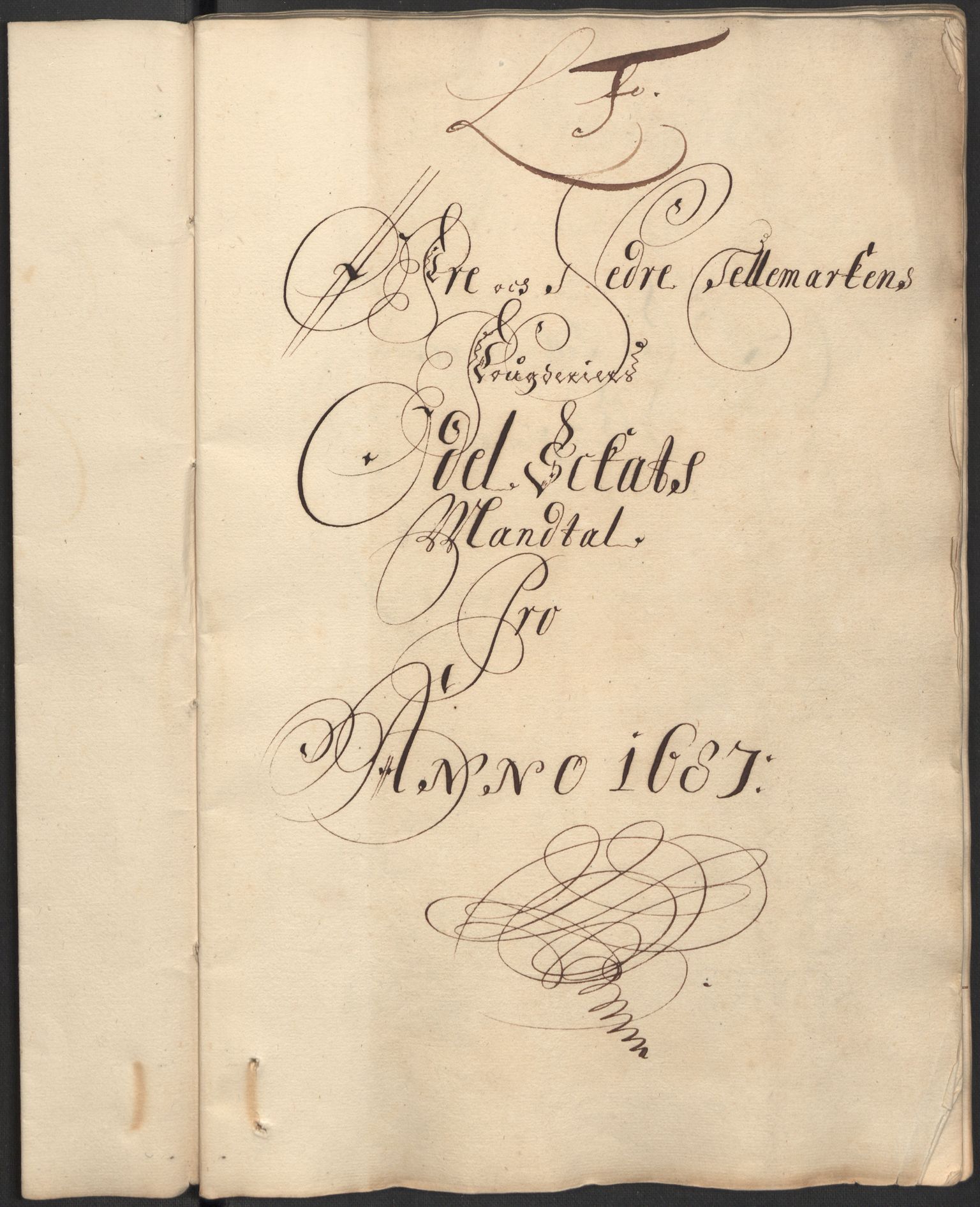 Rentekammeret inntil 1814, Reviderte regnskaper, Fogderegnskap, AV/RA-EA-4092/R35/L2086: Fogderegnskap Øvre og Nedre Telemark, 1687-1689, p. 58