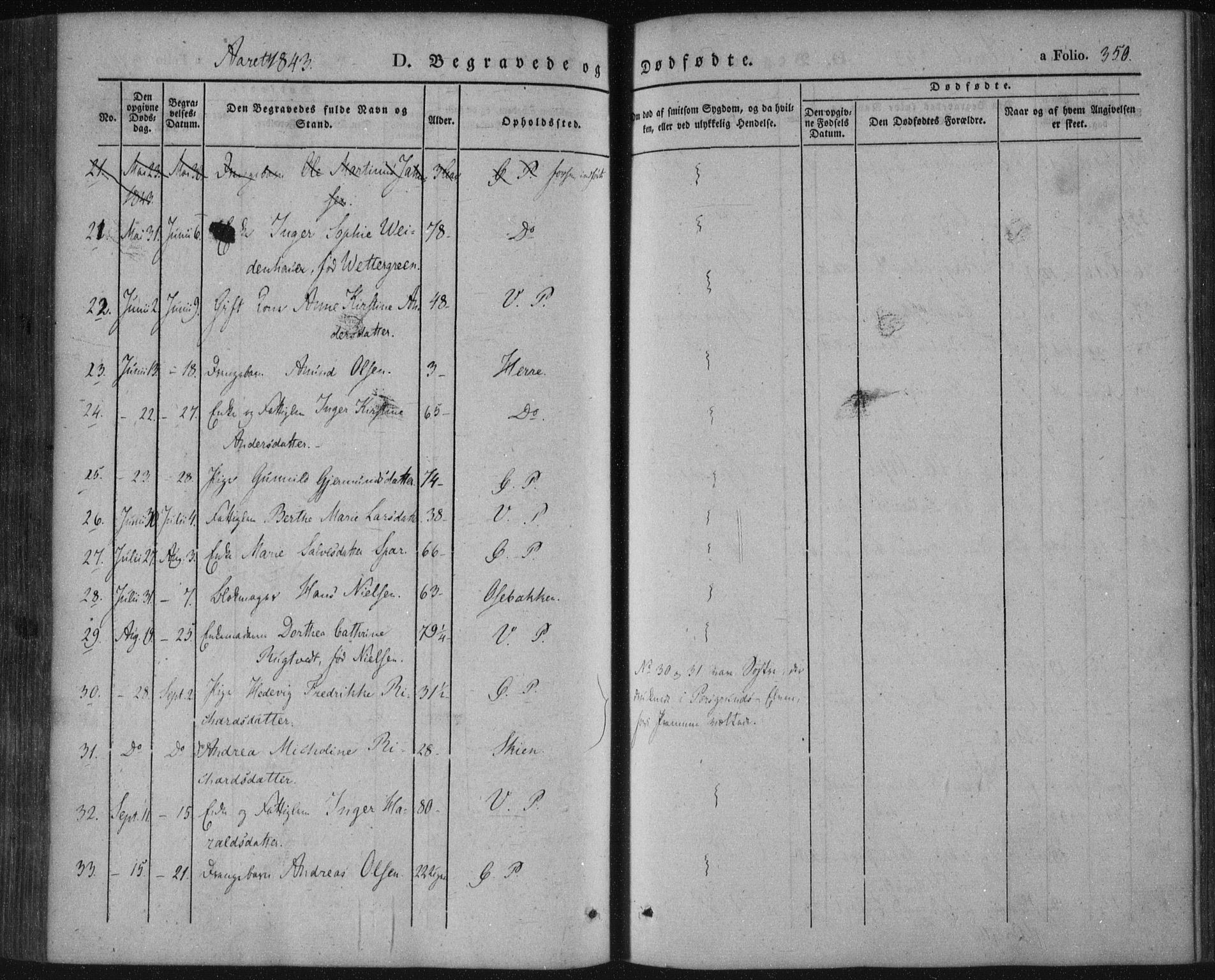Porsgrunn kirkebøker , SAKO/A-104/F/Fa/L0006: Parish register (official) no. 6, 1841-1857, p. 350