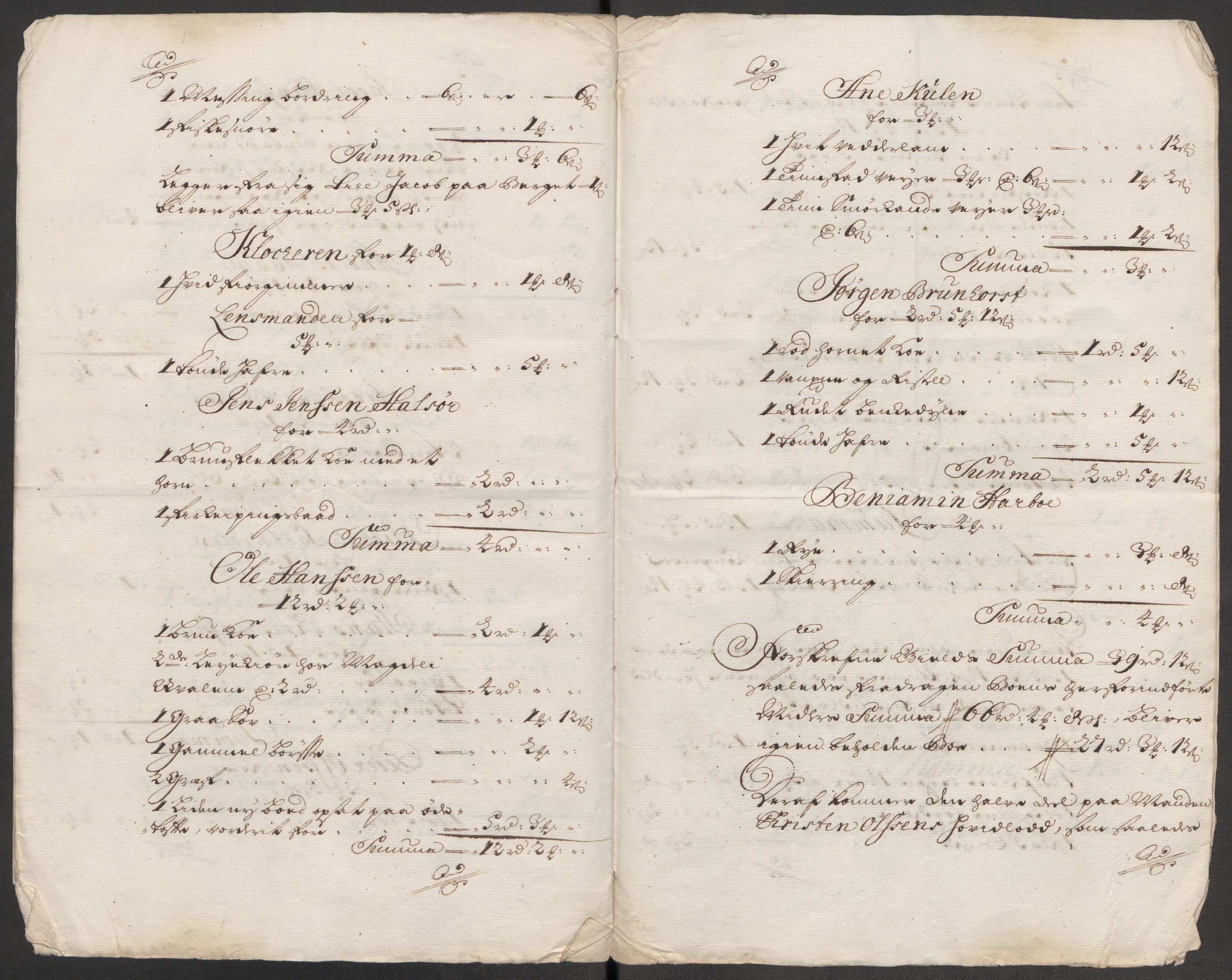 Rentekammeret inntil 1814, Reviderte regnskaper, Fogderegnskap, RA/EA-4092/R53/L3439: Fogderegnskap Sunn- og Nordfjord, 1715, p. 404