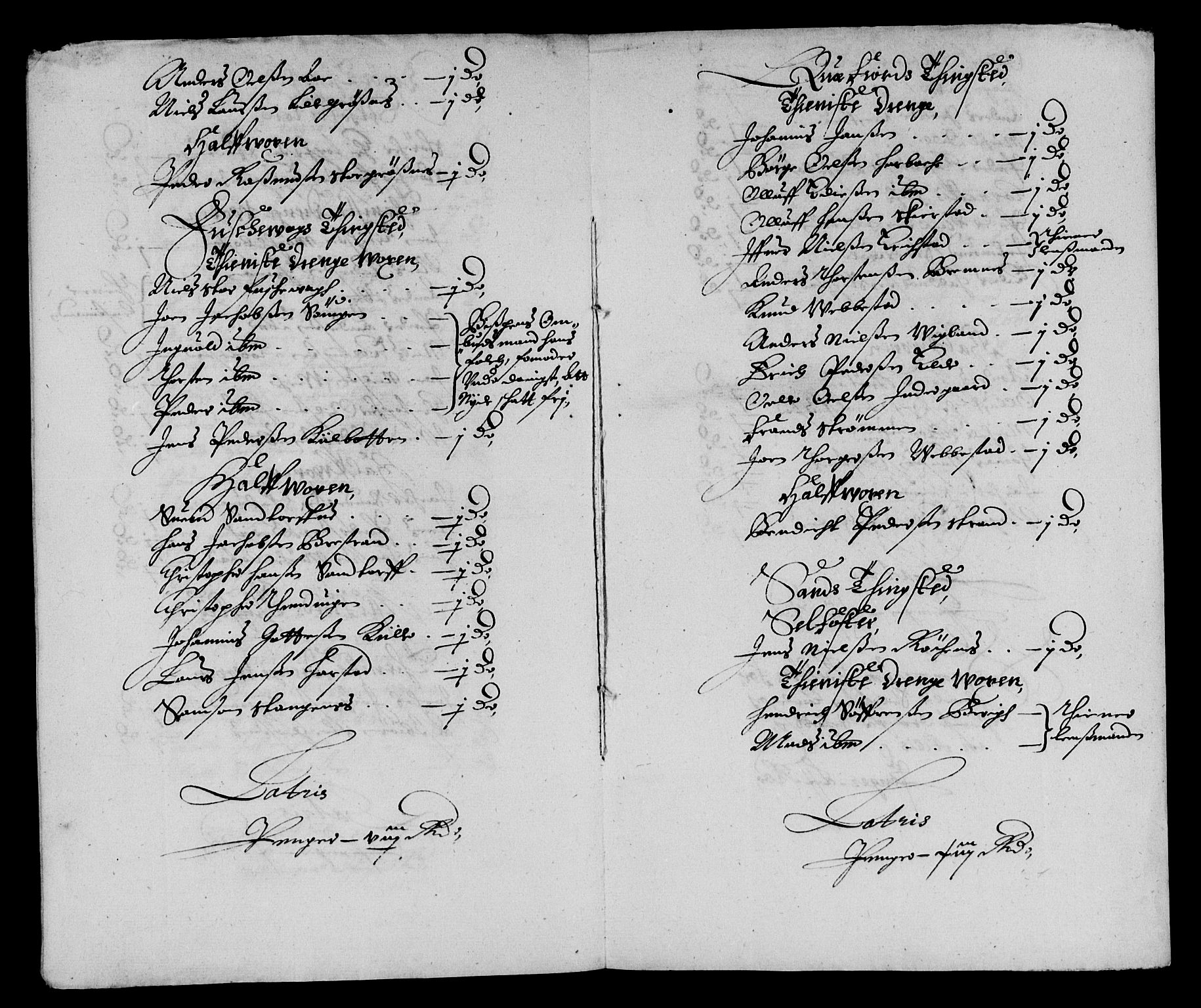 Rentekammeret inntil 1814, Reviderte regnskaper, Lensregnskaper, AV/RA-EA-5023/R/Rb/Rbz/L0041: Nordlandenes len, 1664-1667