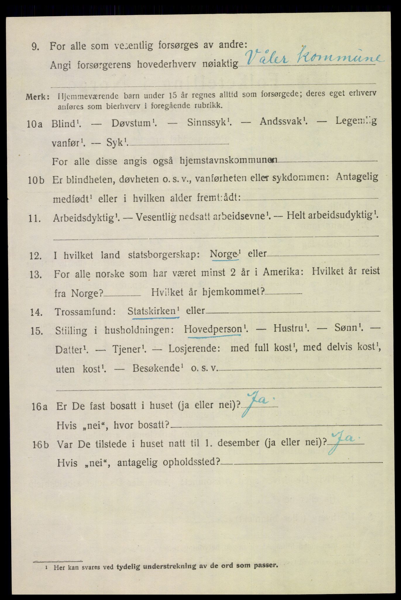 SAH, 1920 census for Våler (Hedmark), 1920, p. 6758